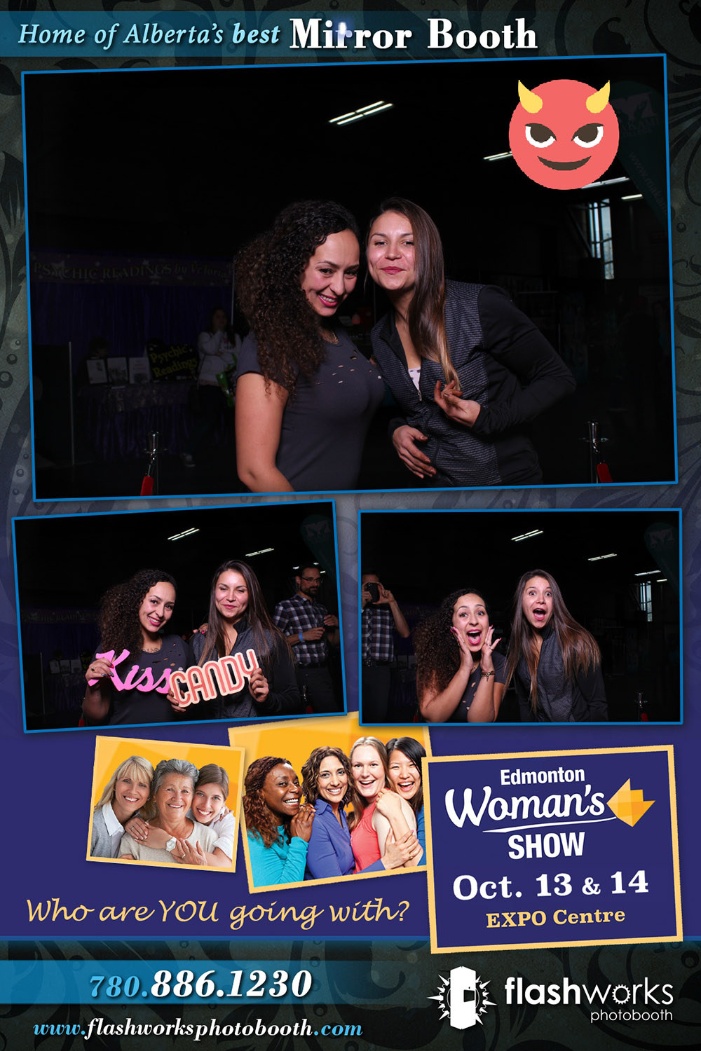 Fall Edmonton Woman's Show | View more photos from the event at gallery.flashworksphotobooth.com/u/FlashworksPhotoboothInc/Fall-Edmonton-Womans-Show