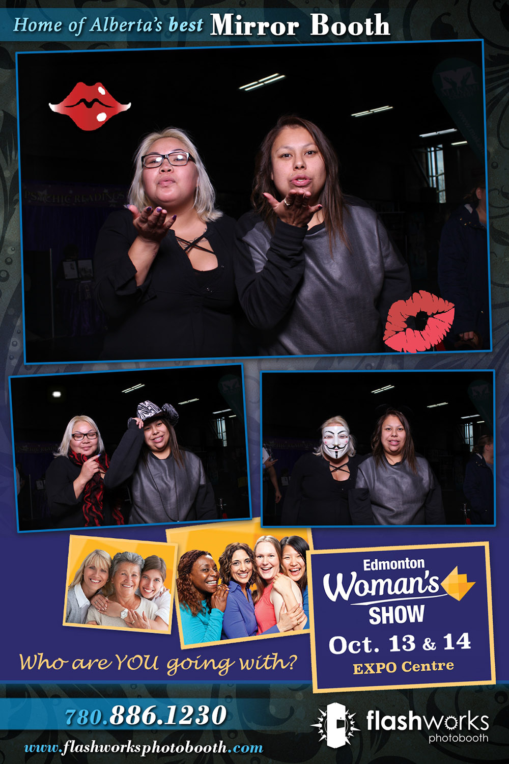 Fall Edmonton Woman's Show | View more photos from the event at gallery.flashworksphotobooth.com/u/FlashworksPhotoboothInc/Fall-Edmonton-Womans-Show