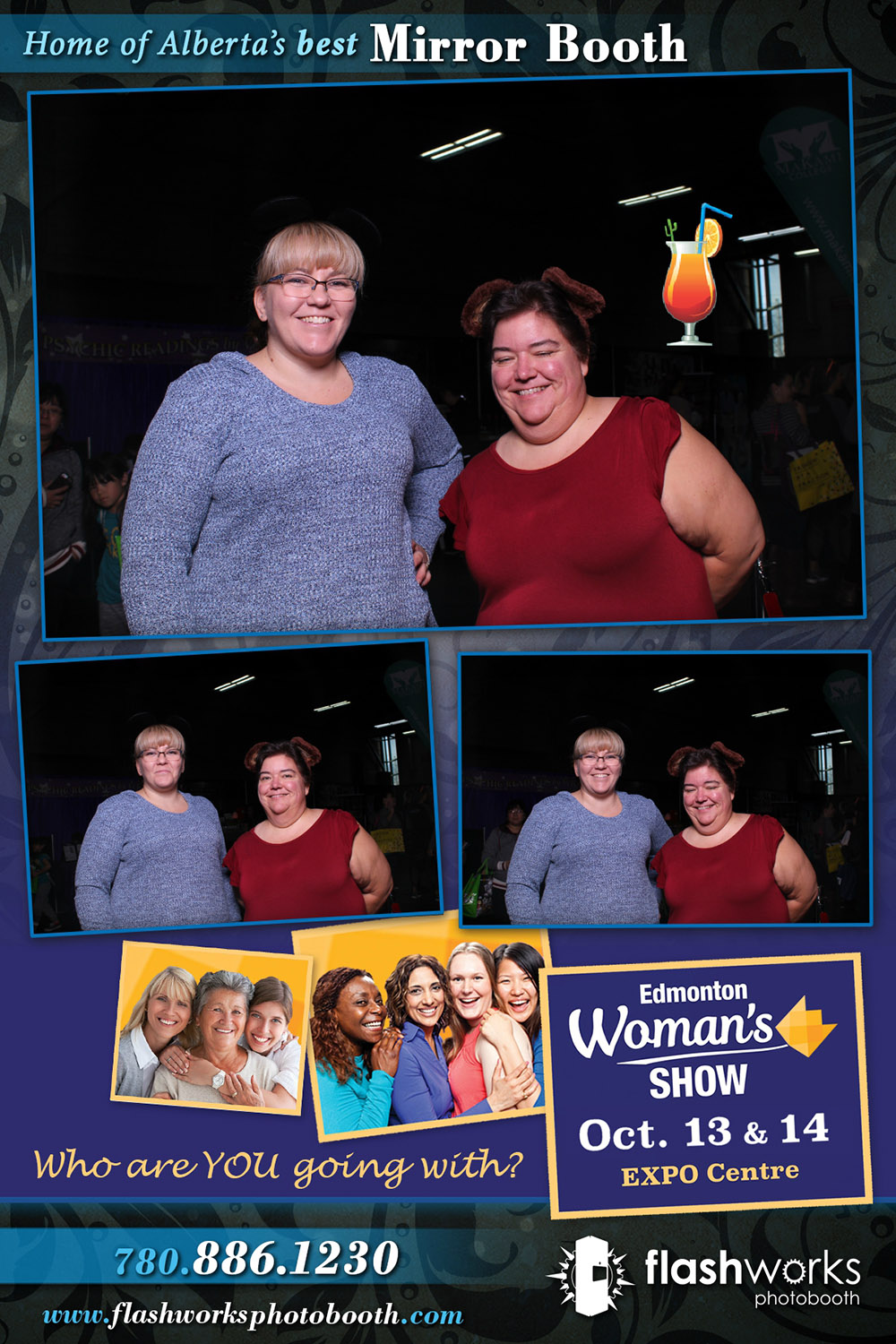 Fall Edmonton Woman's Show | View more photos from the event at gallery.flashworksphotobooth.com/u/FlashworksPhotoboothInc/Fall-Edmonton-Womans-Show