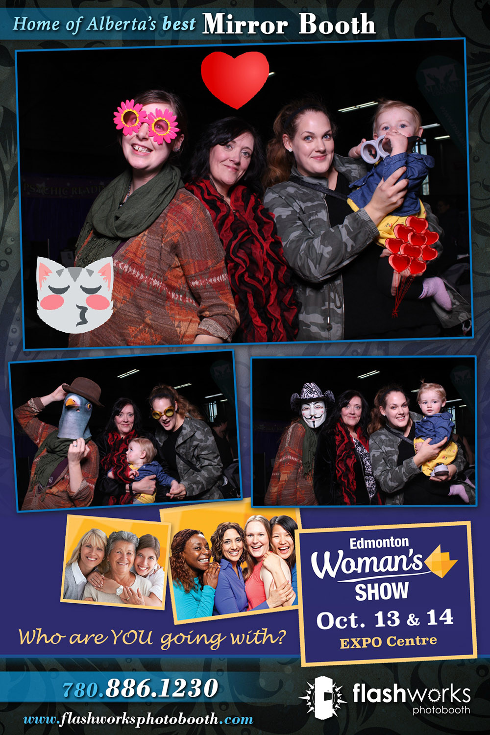 Fall Edmonton Woman's Show | View more photos from the event at gallery.flashworksphotobooth.com/u/FlashworksPhotoboothInc/Fall-Edmonton-Womans-Show