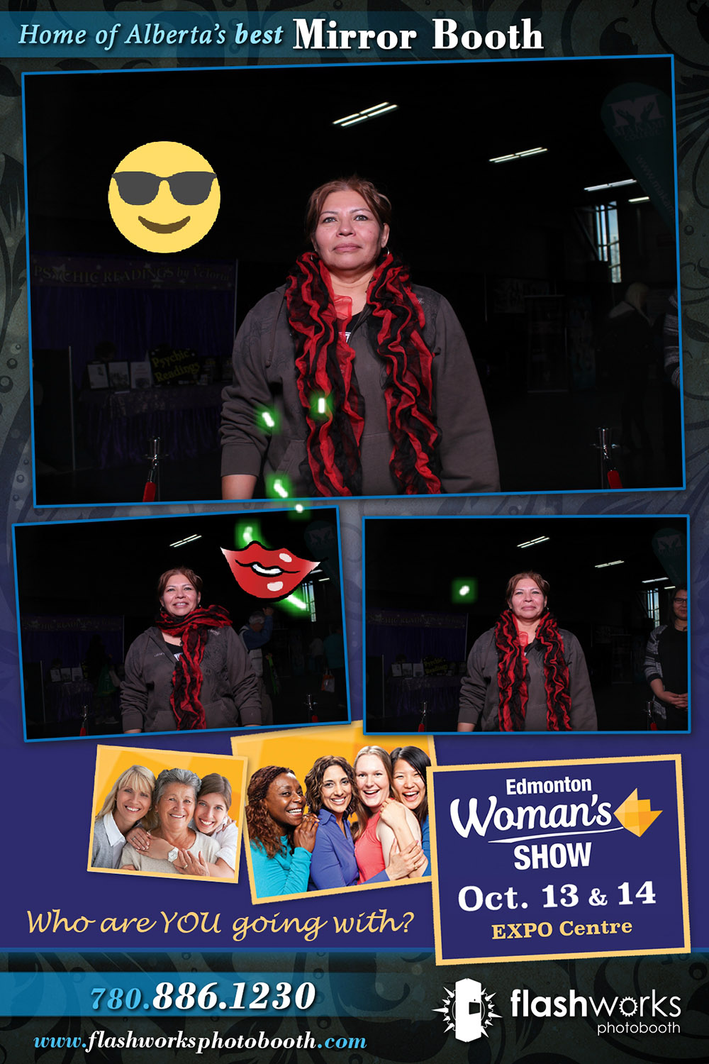 Fall Edmonton Woman's Show | View more photos from the event at gallery.flashworksphotobooth.com/u/FlashworksPhotoboothInc/Fall-Edmonton-Womans-Show