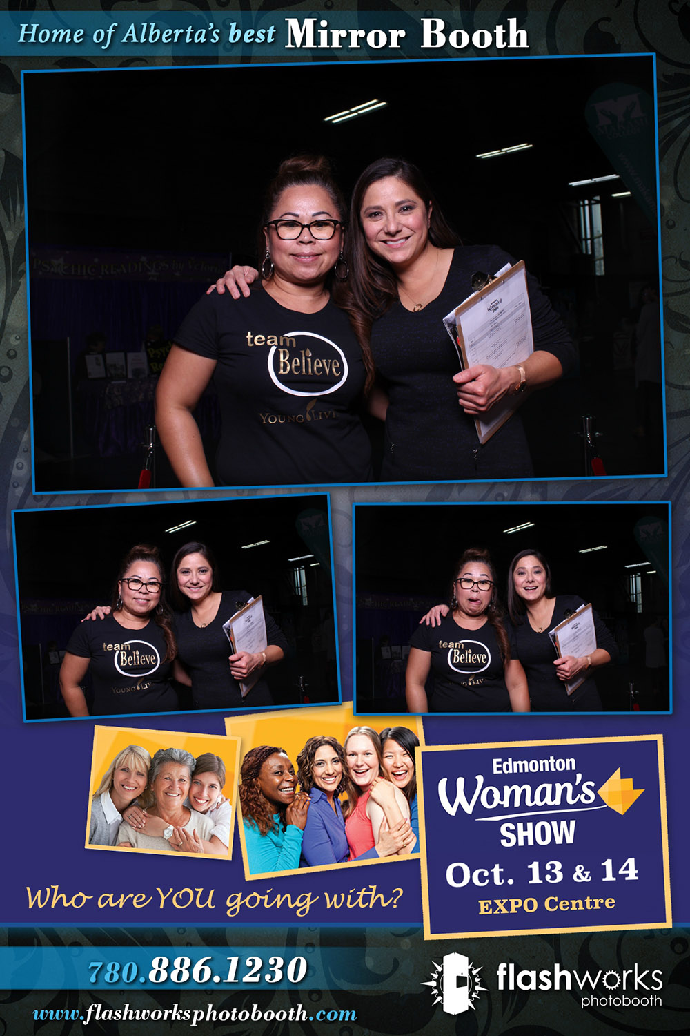 Fall Edmonton Woman's Show | View more photos from the event at gallery.flashworksphotobooth.com/u/FlashworksPhotoboothInc/Fall-Edmonton-Womans-Show