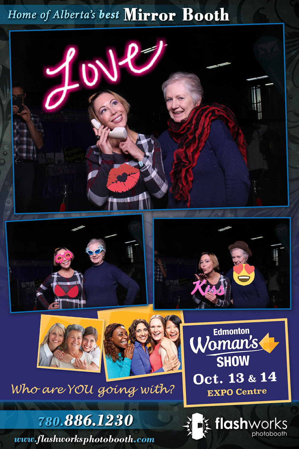 Fall Edmonton Woman's Show | View more photos from the event at gallery.flashworksphotobooth.com/u/FlashworksPhotoboothInc/Fall-Edmonton-Womans-Show