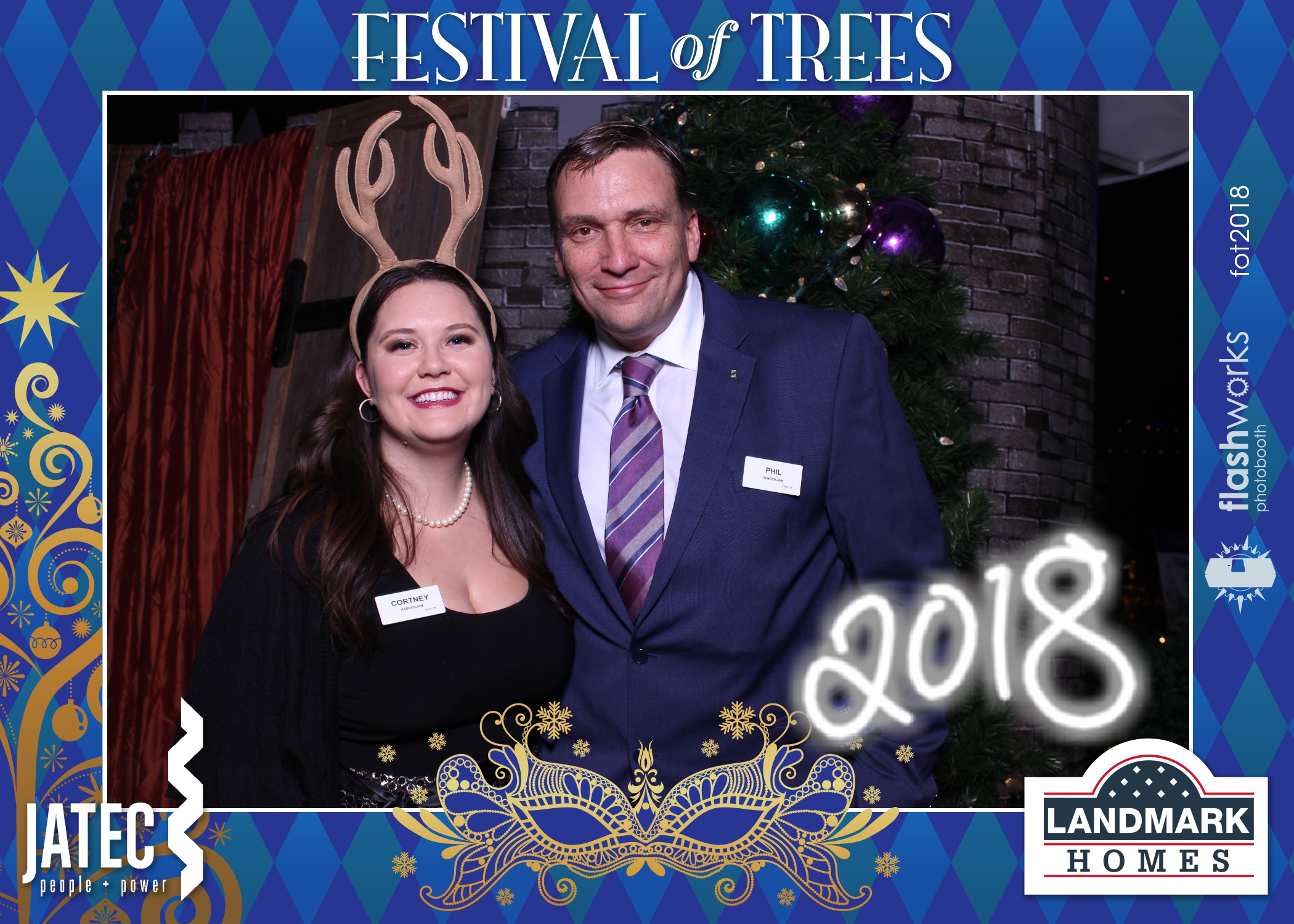 Festival of Trees Gala | View more photos from the event at gallery.flashworksphotobooth.com/u/FlashworksPhotoboothInc/Festival-of-Trees-Gala