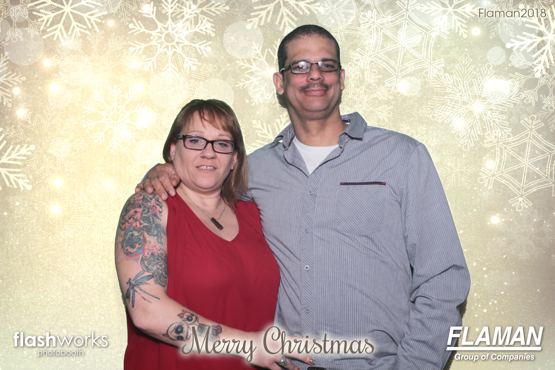 Flaman Christmas Party | View more photos from the event at gallery.flashworksphotobooth.com/u/FlashworksPhotoboothInc/Flaman-Christmas-Party
