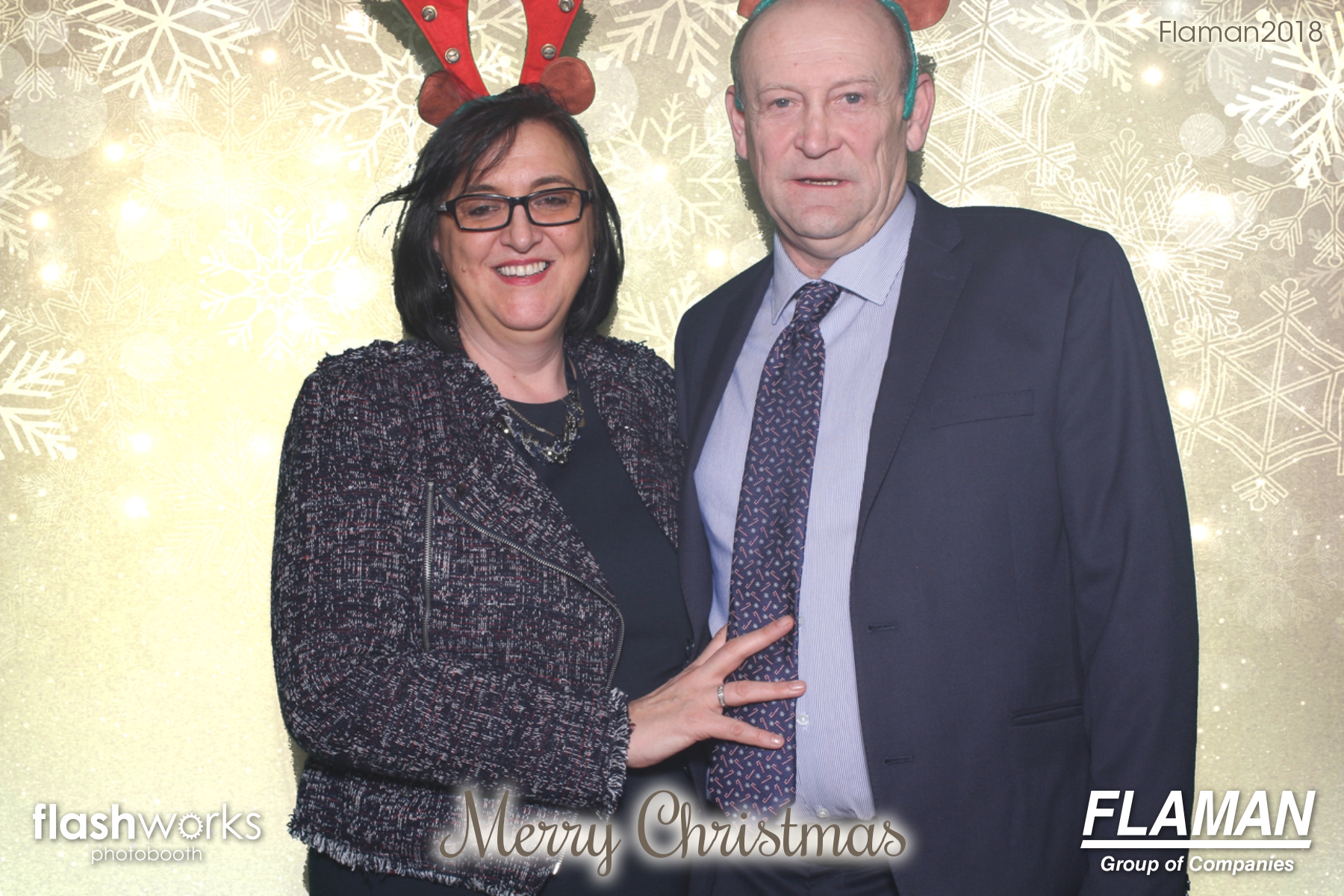Flaman Christmas Party | View more photos from the event at gallery.flashworksphotobooth.com/u/FlashworksPhotoboothInc/Flaman-Christmas-Party