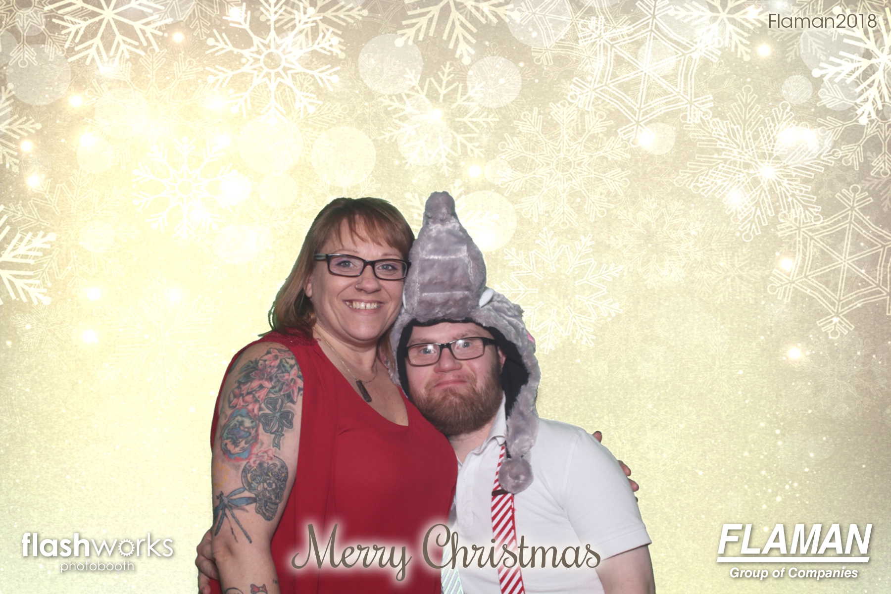 Flaman Christmas Party | View more photos from the event at gallery.flashworksphotobooth.com/u/FlashworksPhotoboothInc/Flaman-Christmas-Party