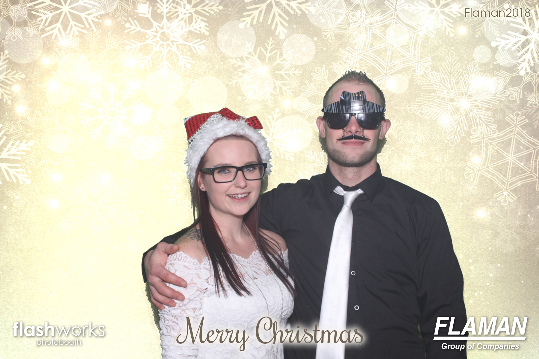 Flaman Christmas Party | View more photos from the event at gallery.flashworksphotobooth.com/u/FlashworksPhotoboothInc/Flaman-Christmas-Party