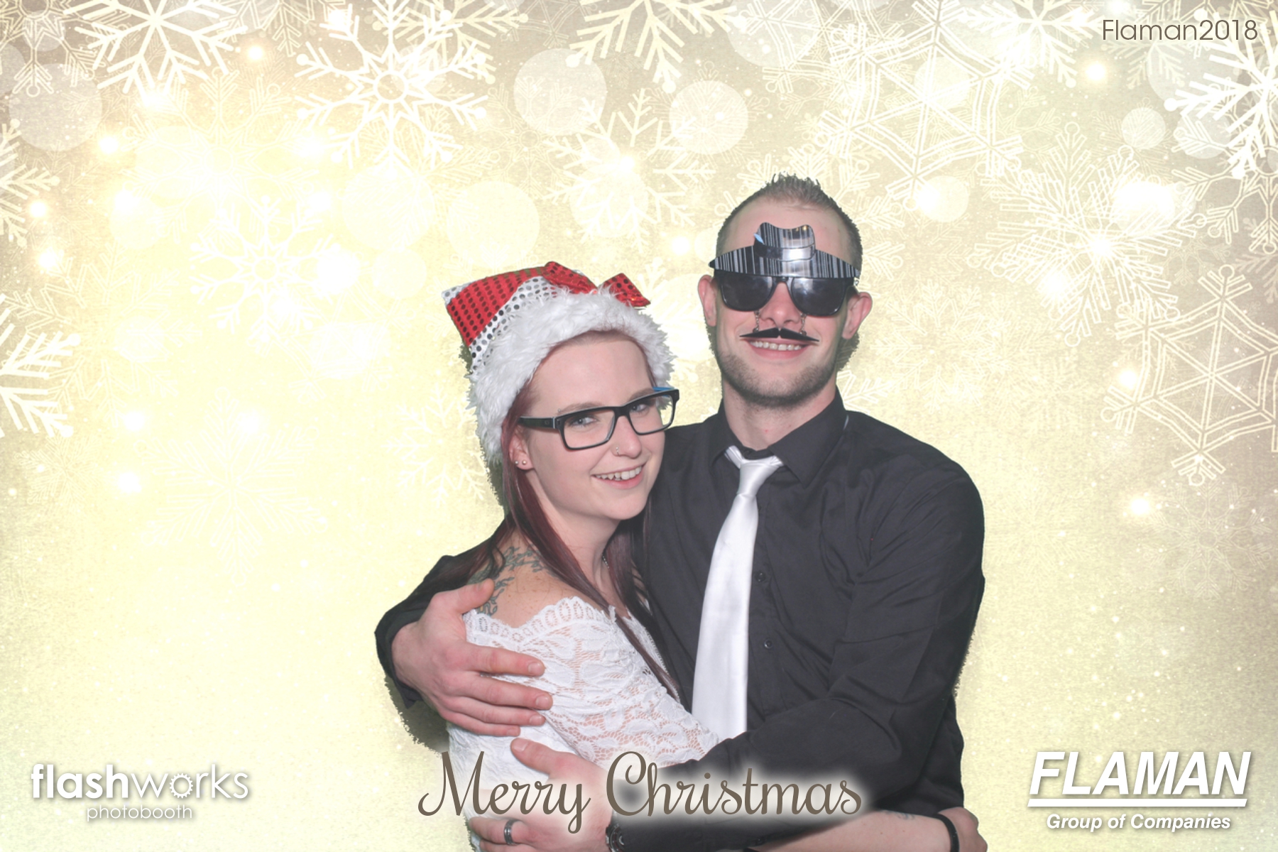 Flaman Christmas Party | View more photos from the event at gallery.flashworksphotobooth.com/u/FlashworksPhotoboothInc/Flaman-Christmas-Party