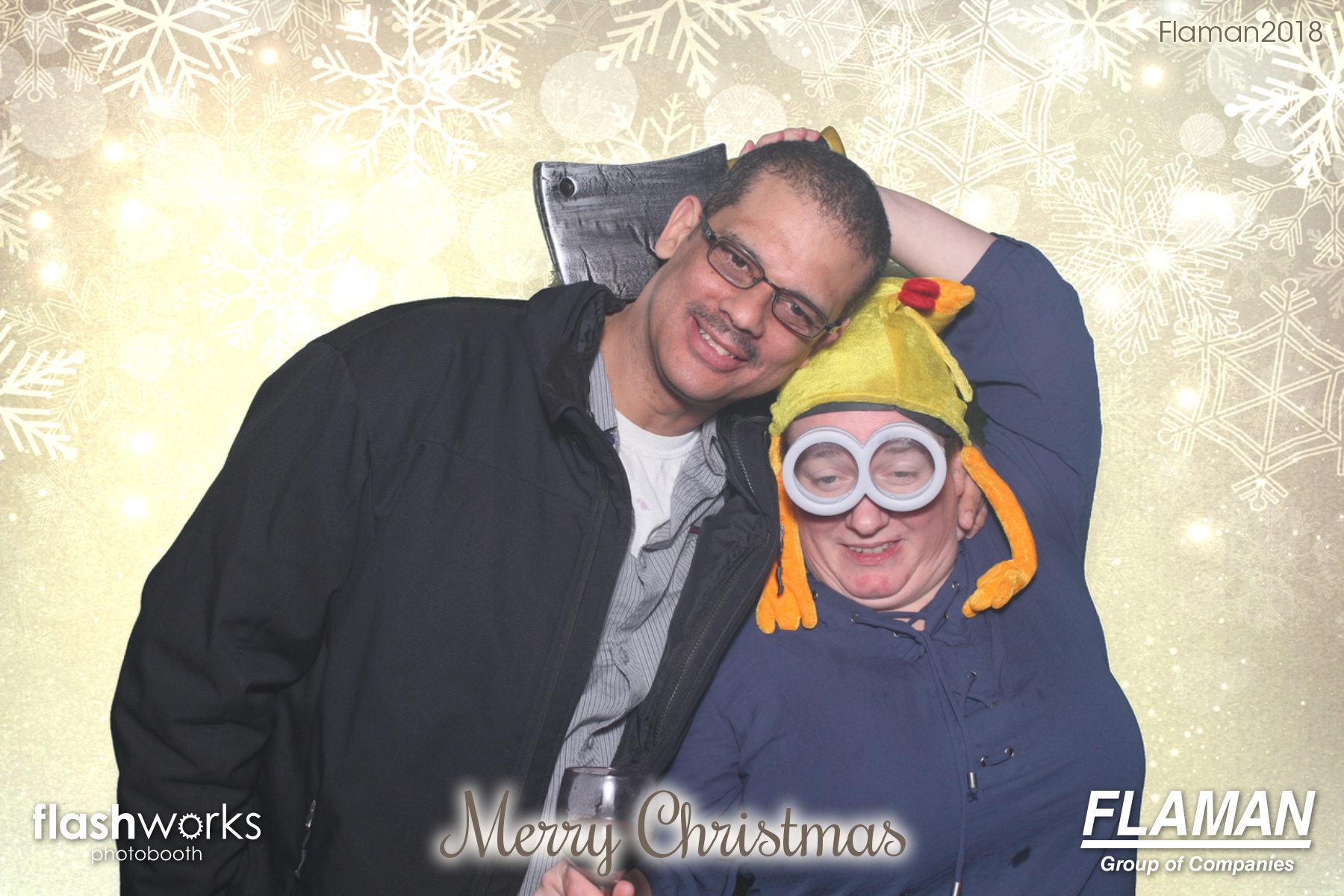 Flaman Christmas Party | View more photos from the event at gallery.flashworksphotobooth.com/u/FlashworksPhotoboothInc/Flaman-Christmas-Party