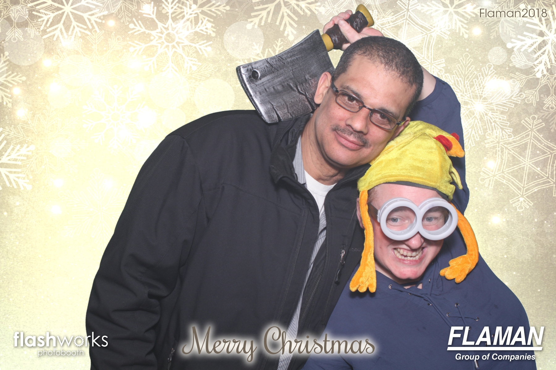 Flaman Christmas Party | View more photos from the event at gallery.flashworksphotobooth.com/u/FlashworksPhotoboothInc/Flaman-Christmas-Party