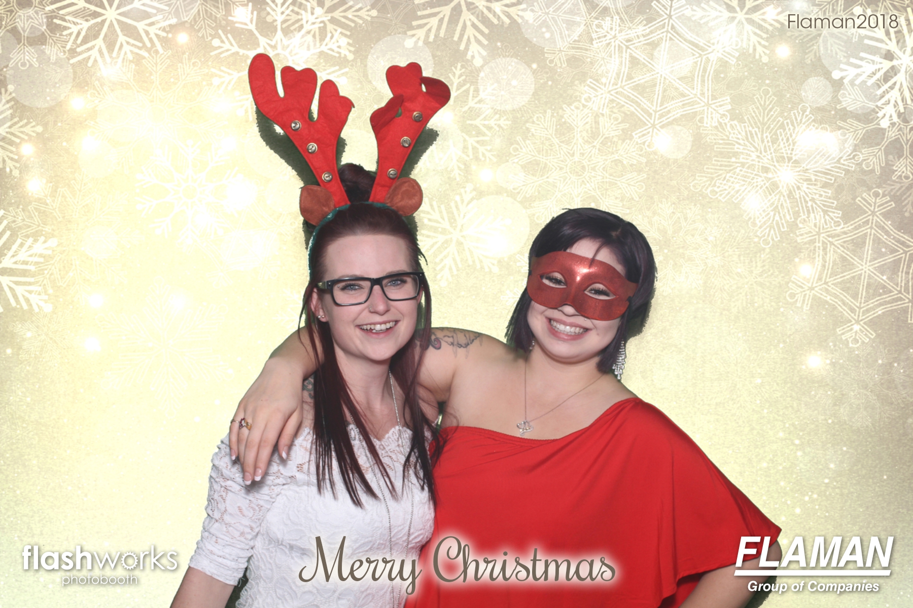 Flaman Christmas Party | View more photos from the event at gallery.flashworksphotobooth.com/u/FlashworksPhotoboothInc/Flaman-Christmas-Party