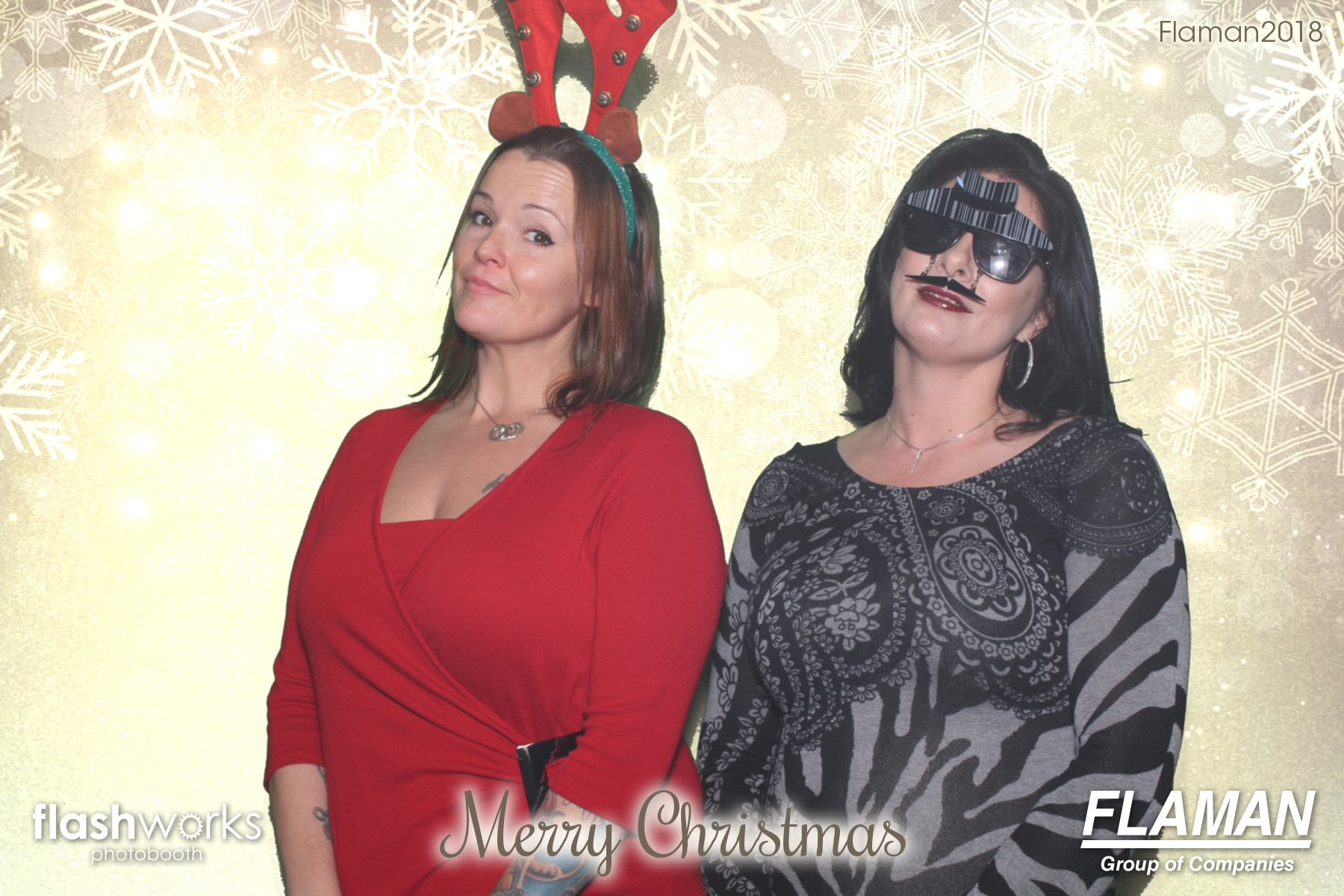 Flaman Christmas Party | View more photos from the event at gallery.flashworksphotobooth.com/u/FlashworksPhotoboothInc/Flaman-Christmas-Party
