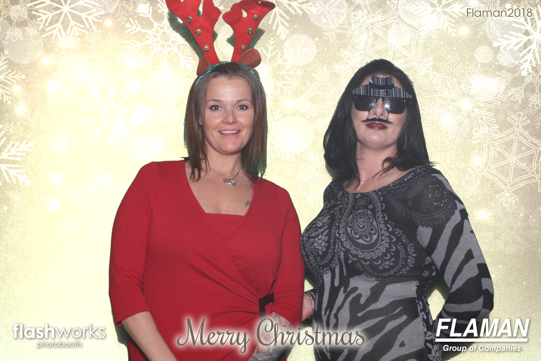 Flaman Christmas Party | View more photos from the event at gallery.flashworksphotobooth.com/u/FlashworksPhotoboothInc/Flaman-Christmas-Party