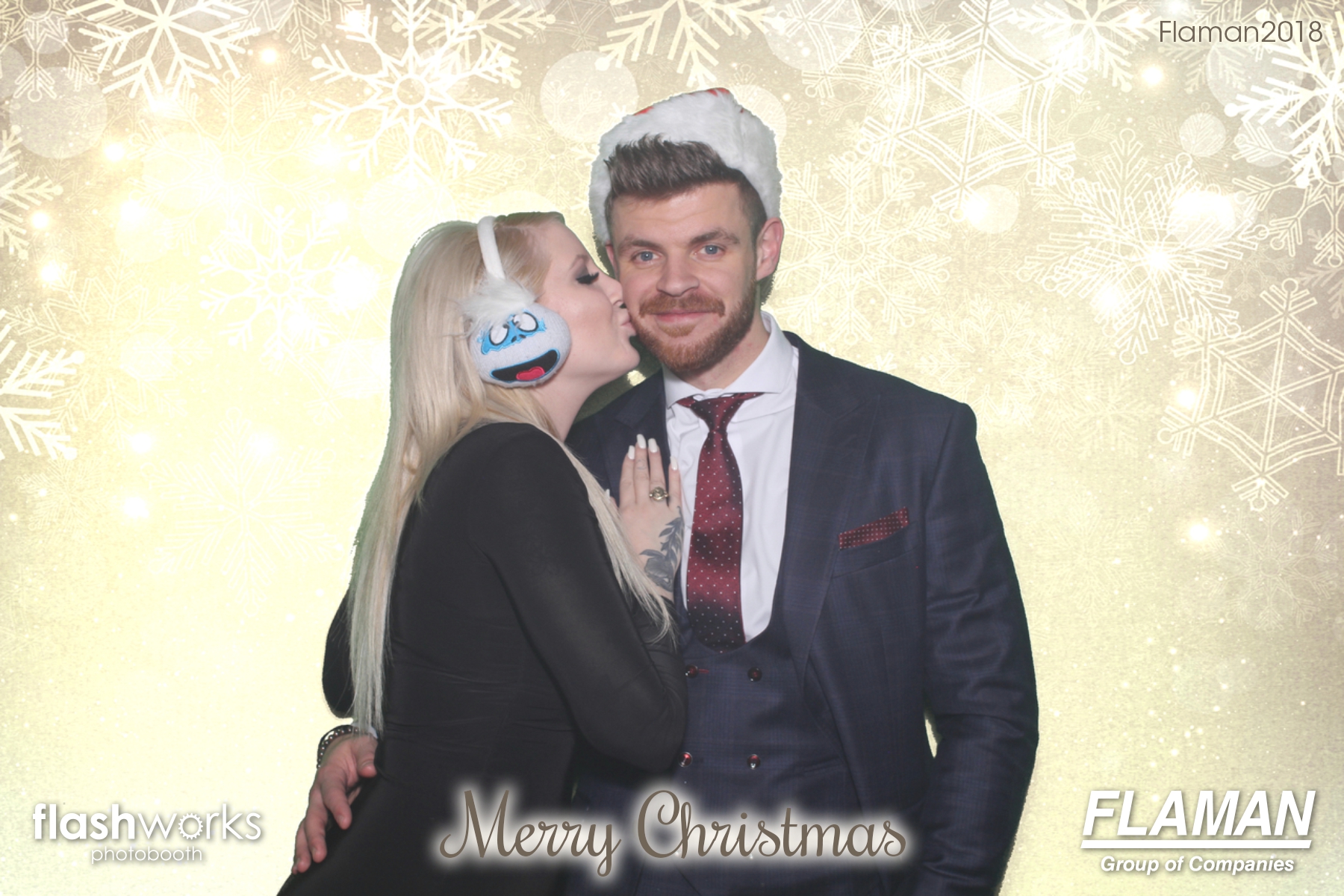 Flaman Christmas Party | View more photos from the event at gallery.flashworksphotobooth.com/u/FlashworksPhotoboothInc/Flaman-Christmas-Party