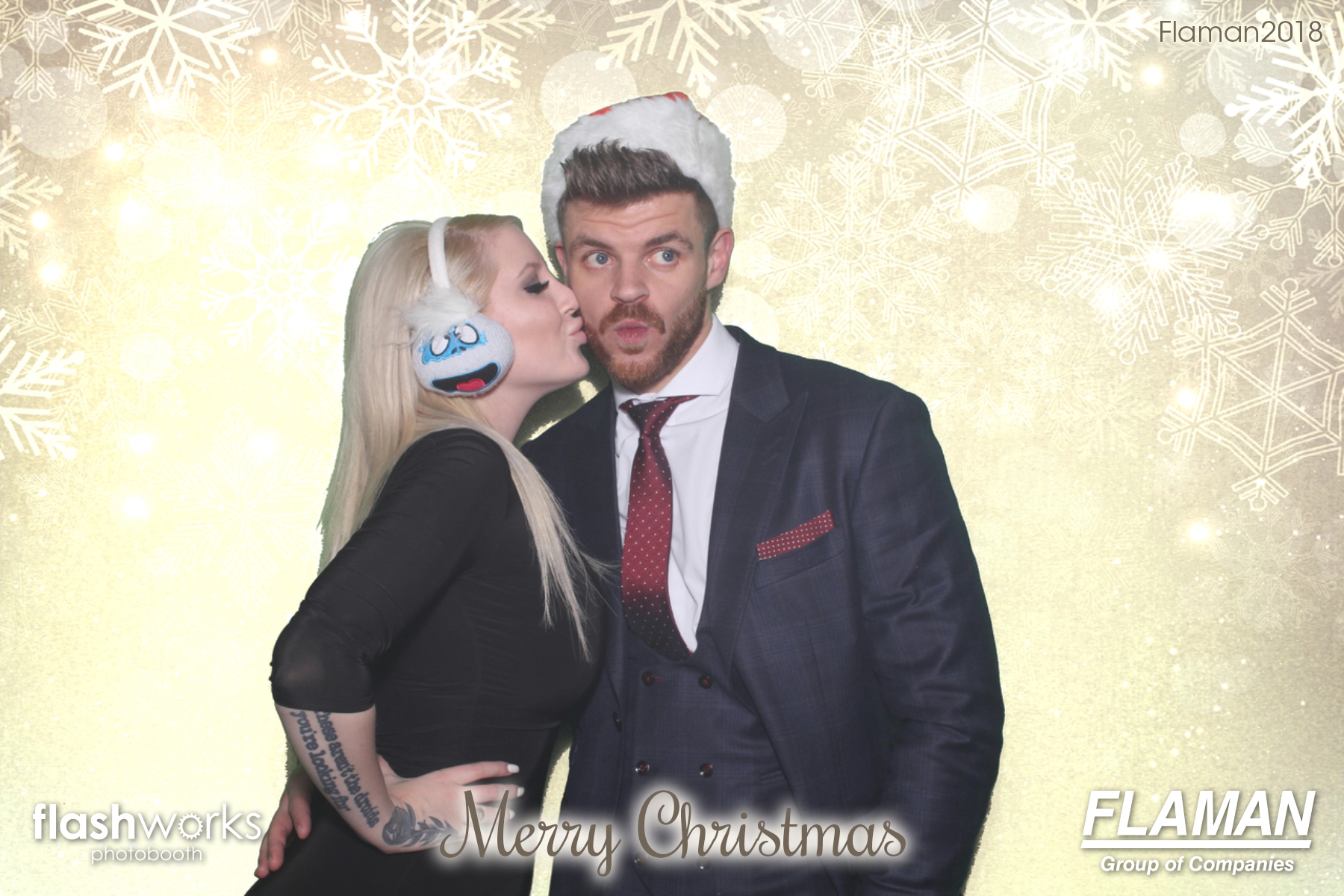 Flaman Christmas Party | View more photos from the event at gallery.flashworksphotobooth.com/u/FlashworksPhotoboothInc/Flaman-Christmas-Party