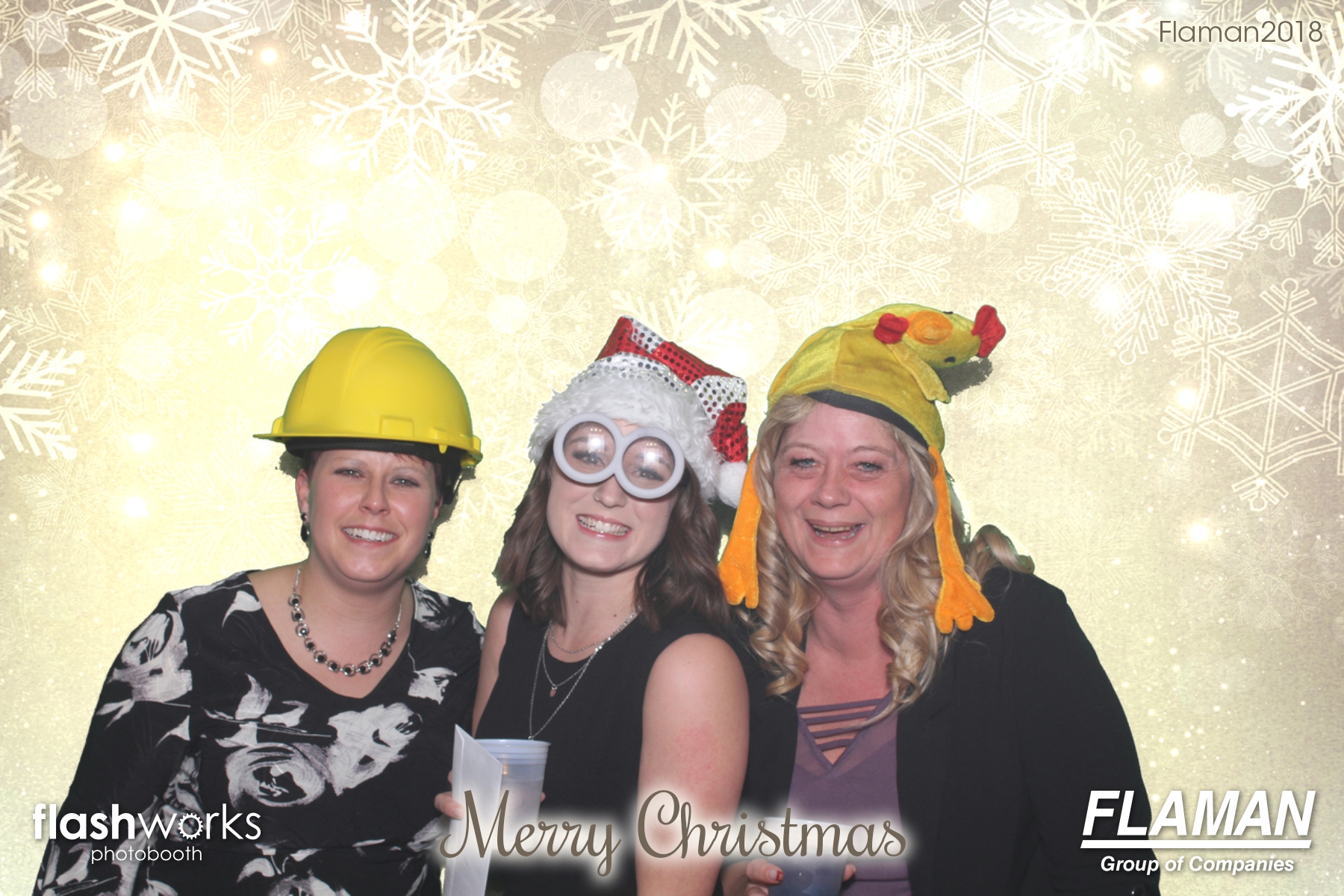 Flaman Christmas Party | View more photos from the event at gallery.flashworksphotobooth.com/u/FlashworksPhotoboothInc/Flaman-Christmas-Party