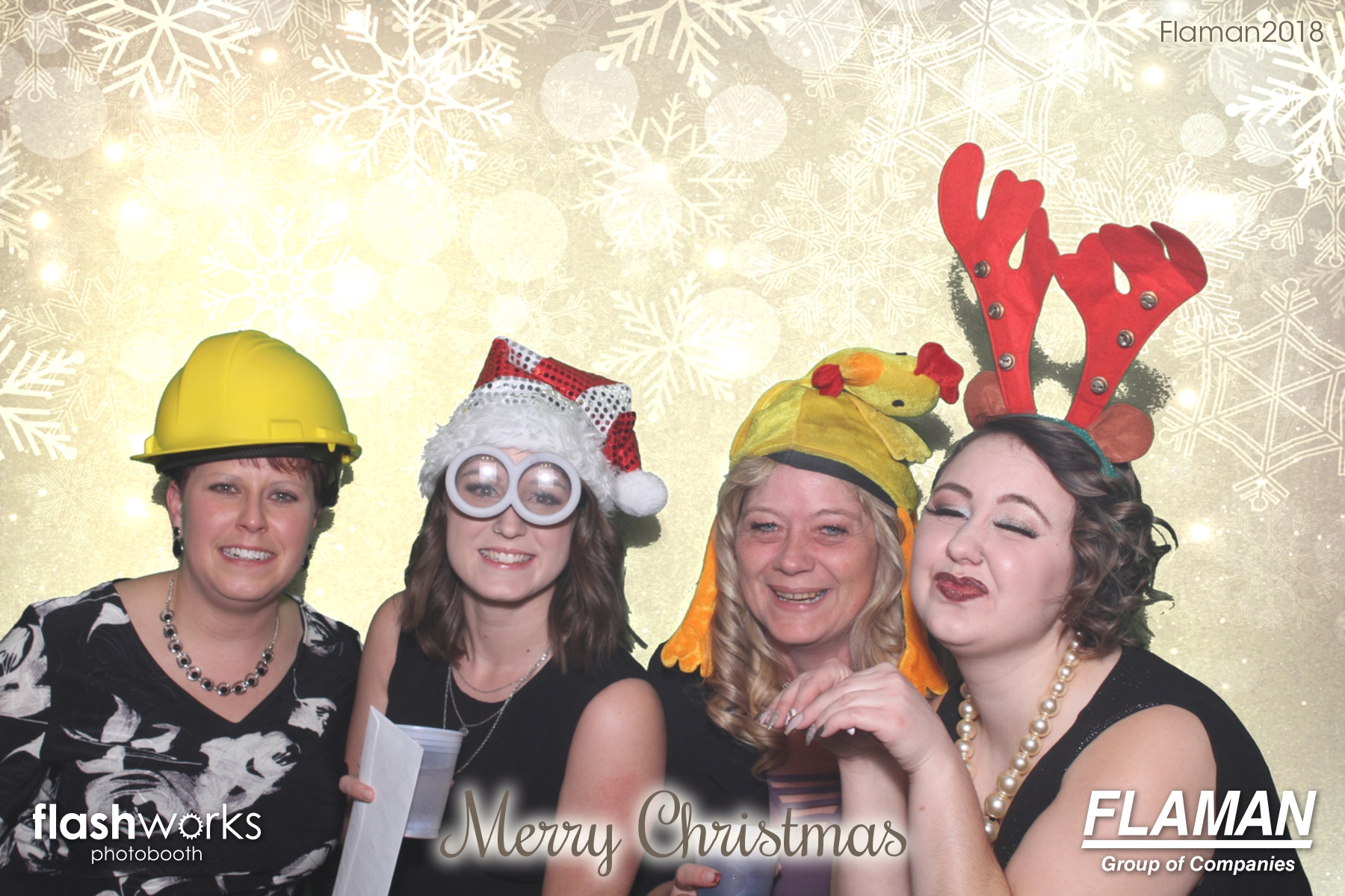 Flaman Christmas Party | View more photos from the event at gallery.flashworksphotobooth.com/u/FlashworksPhotoboothInc/Flaman-Christmas-Party