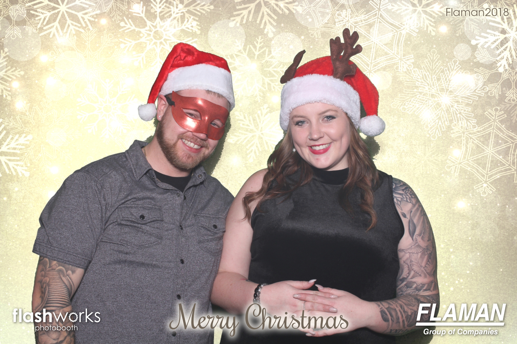Flaman Christmas Party | View more photos from the event at gallery.flashworksphotobooth.com/u/FlashworksPhotoboothInc/Flaman-Christmas-Party