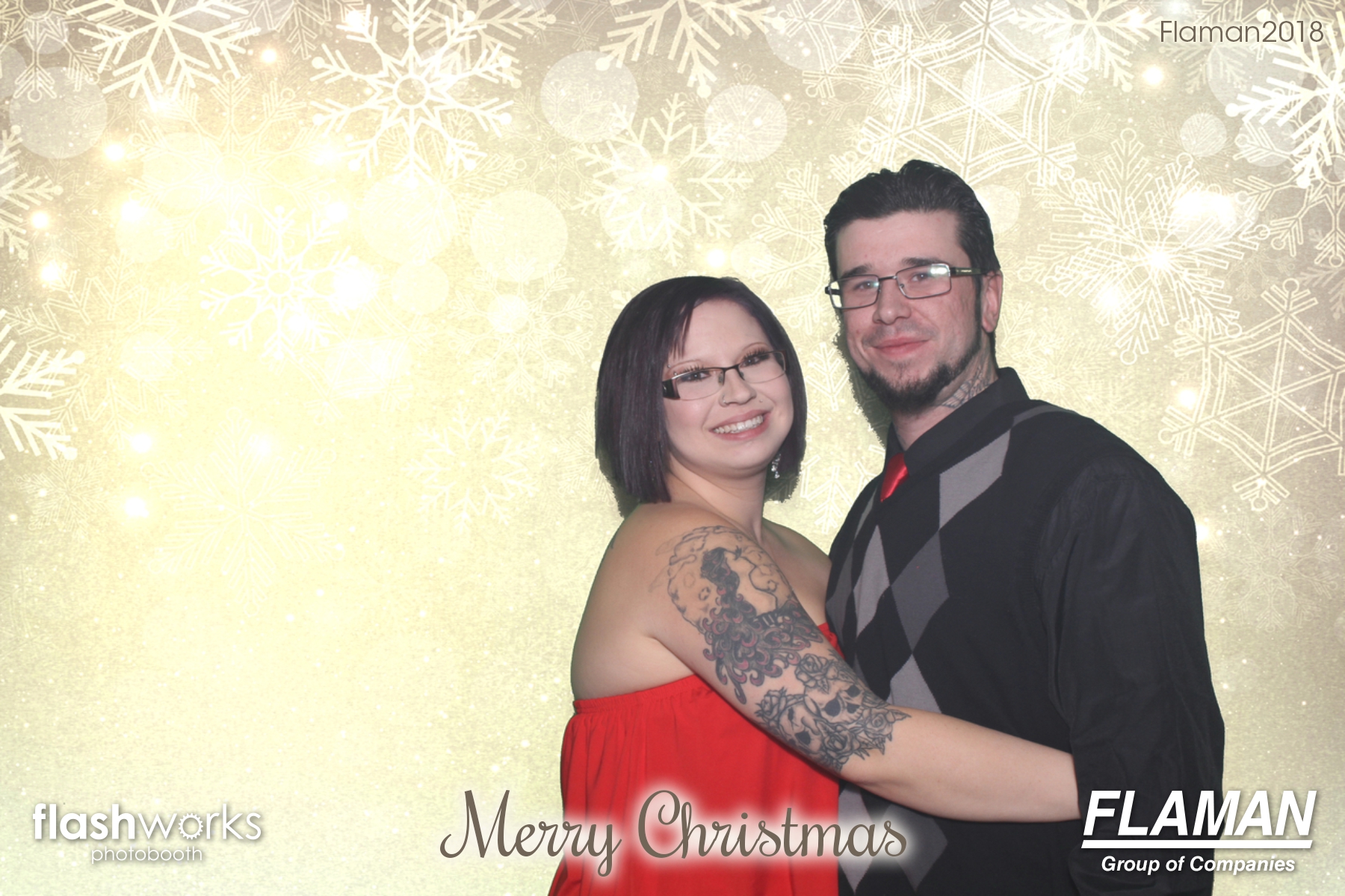 Flaman Christmas Party | View more photos from the event at gallery.flashworksphotobooth.com/u/FlashworksPhotoboothInc/Flaman-Christmas-Party