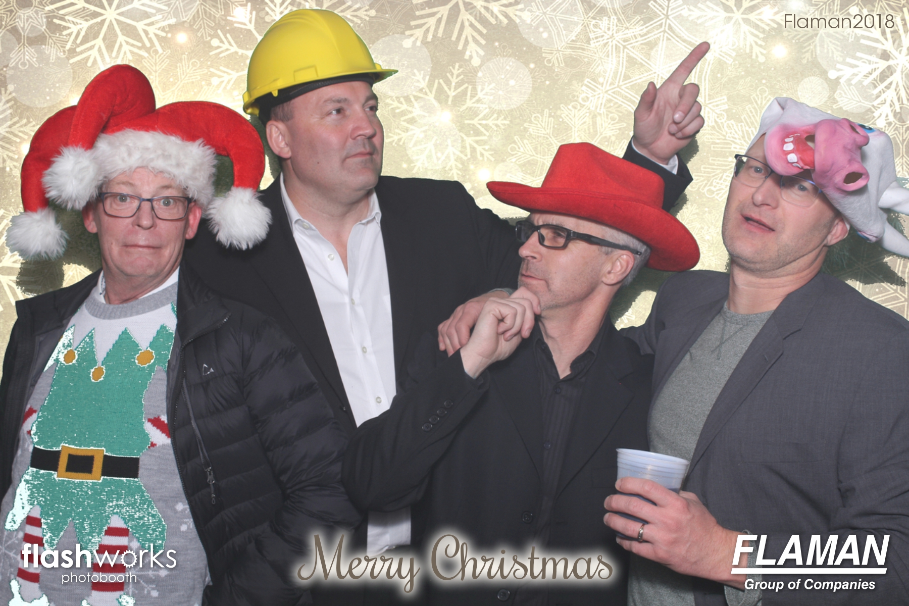 Flaman Christmas Party | View more photos from the event at gallery.flashworksphotobooth.com/u/FlashworksPhotoboothInc/Flaman-Christmas-Party