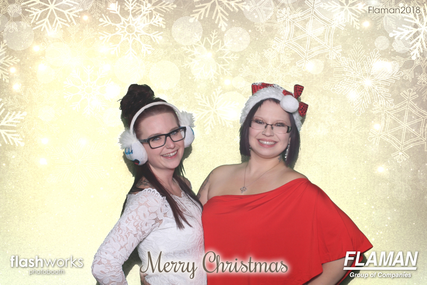 Flaman Christmas Party | View more photos from the event at gallery.flashworksphotobooth.com/u/FlashworksPhotoboothInc/Flaman-Christmas-Party