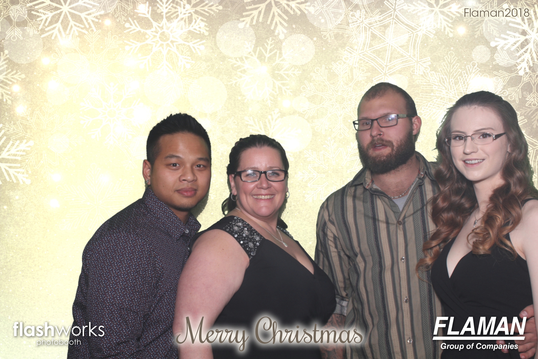 Flaman Christmas Party | View more photos from the event at gallery.flashworksphotobooth.com/u/FlashworksPhotoboothInc/Flaman-Christmas-Party