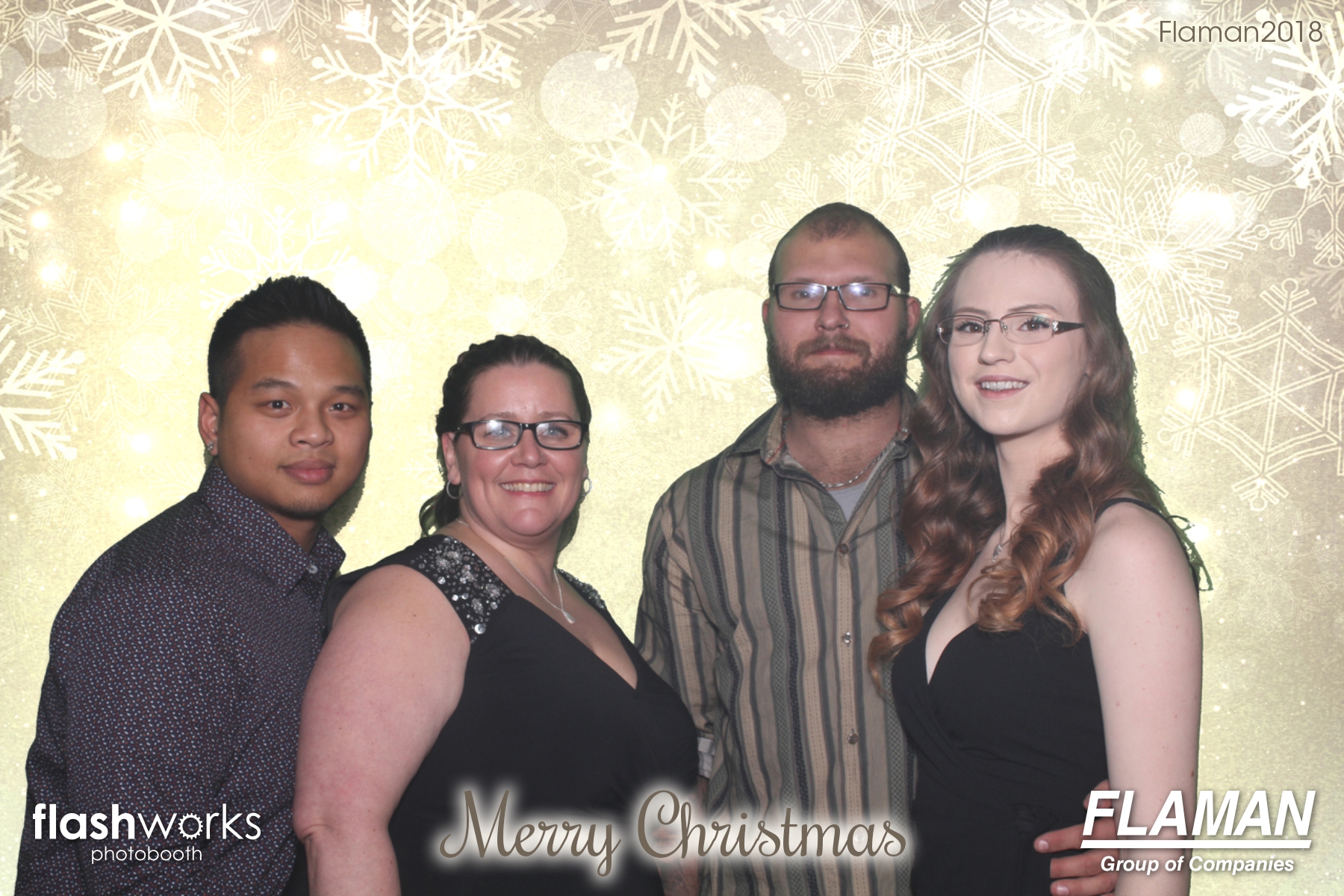 Flaman Christmas Party | View more photos from the event at gallery.flashworksphotobooth.com/u/FlashworksPhotoboothInc/Flaman-Christmas-Party
