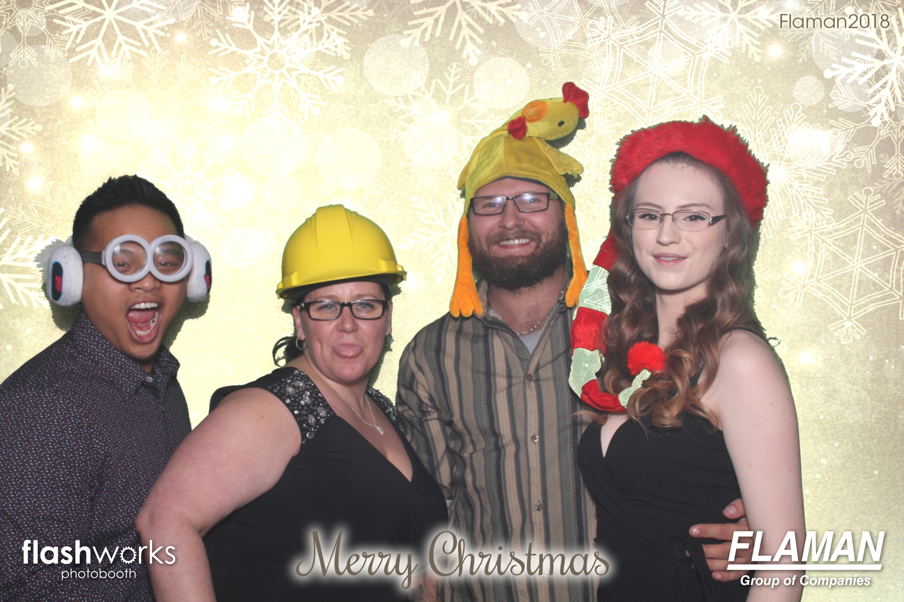 Flaman Christmas Party | View more photos from the event at gallery.flashworksphotobooth.com/u/FlashworksPhotoboothInc/Flaman-Christmas-Party