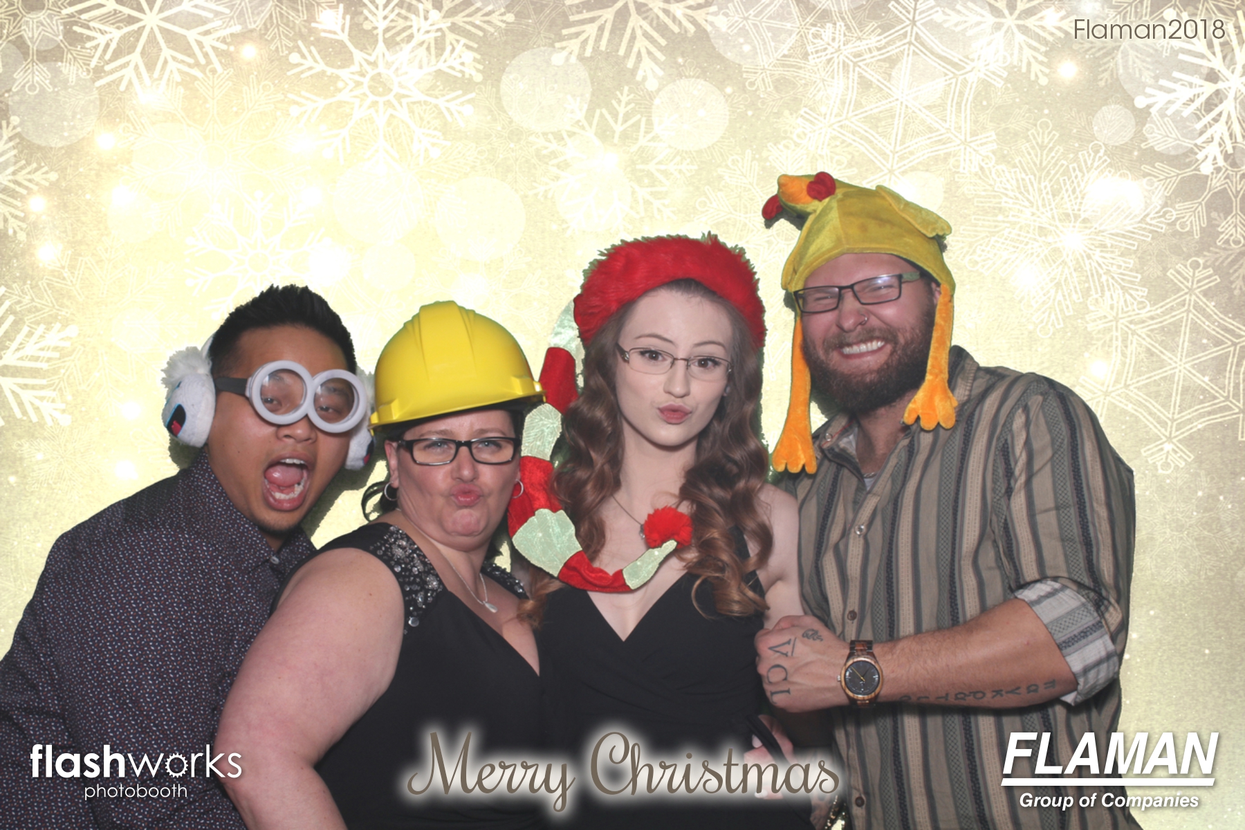 Flaman Christmas Party | View more photos from the event at gallery.flashworksphotobooth.com/u/FlashworksPhotoboothInc/Flaman-Christmas-Party