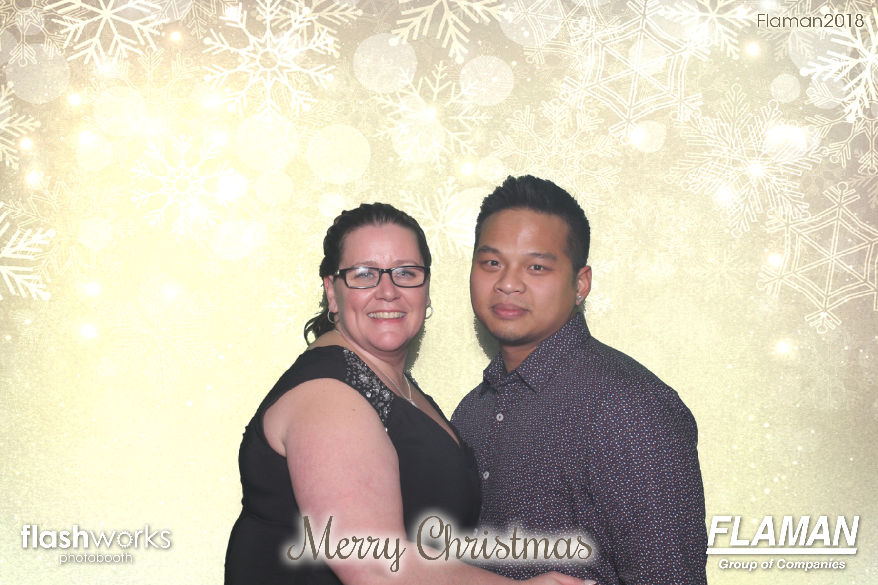 Flaman Christmas Party | View more photos from the event at gallery.flashworksphotobooth.com/u/FlashworksPhotoboothInc/Flaman-Christmas-Party