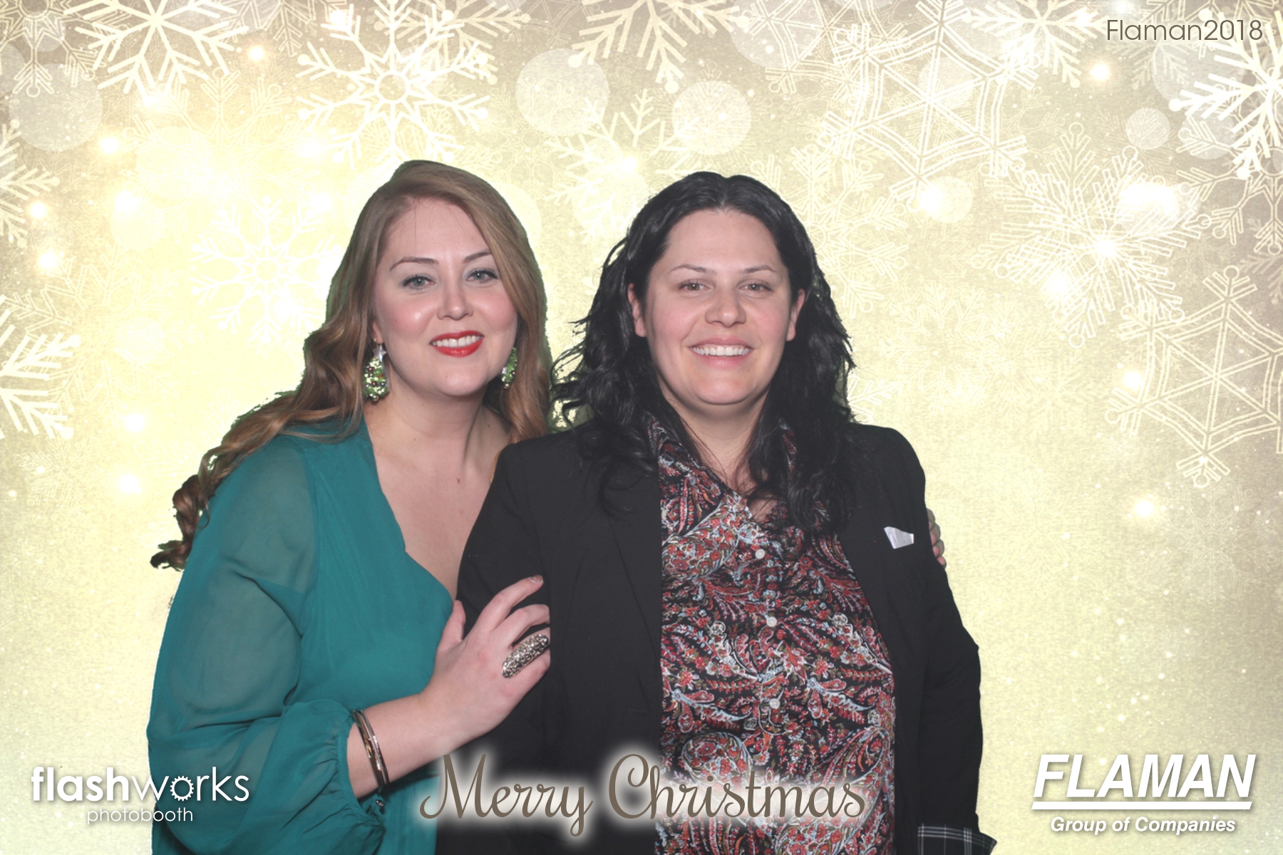 Flaman Christmas Party | View more photos from the event at gallery.flashworksphotobooth.com/u/FlashworksPhotoboothInc/Flaman-Christmas-Party