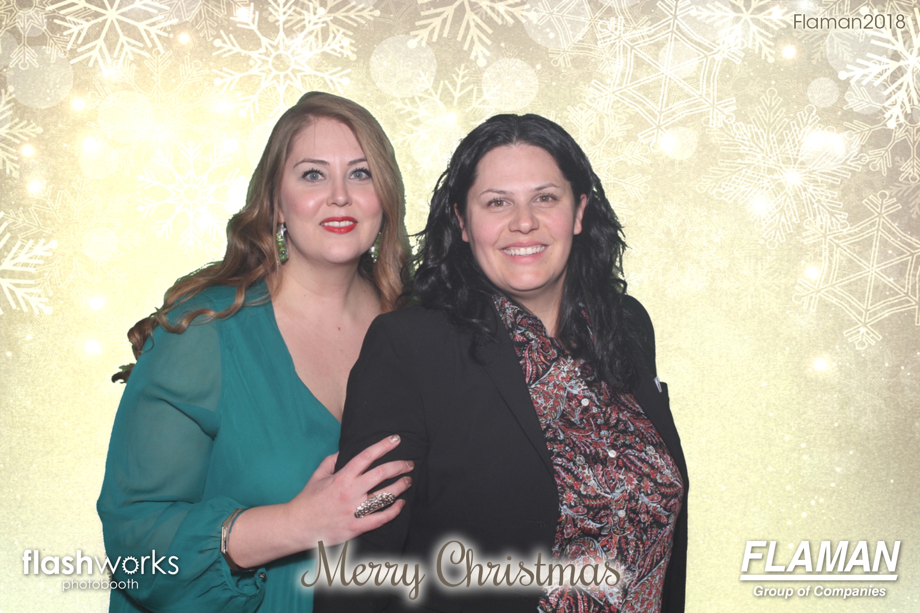 Flaman Christmas Party | View more photos from the event at gallery.flashworksphotobooth.com/u/FlashworksPhotoboothInc/Flaman-Christmas-Party