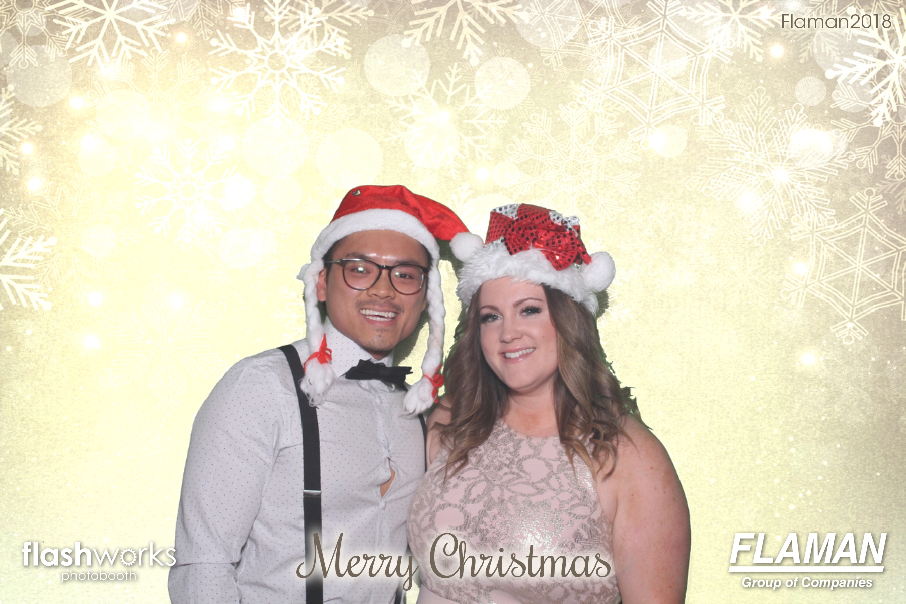 Flaman Christmas Party | View more photos from the event at gallery.flashworksphotobooth.com/u/FlashworksPhotoboothInc/Flaman-Christmas-Party