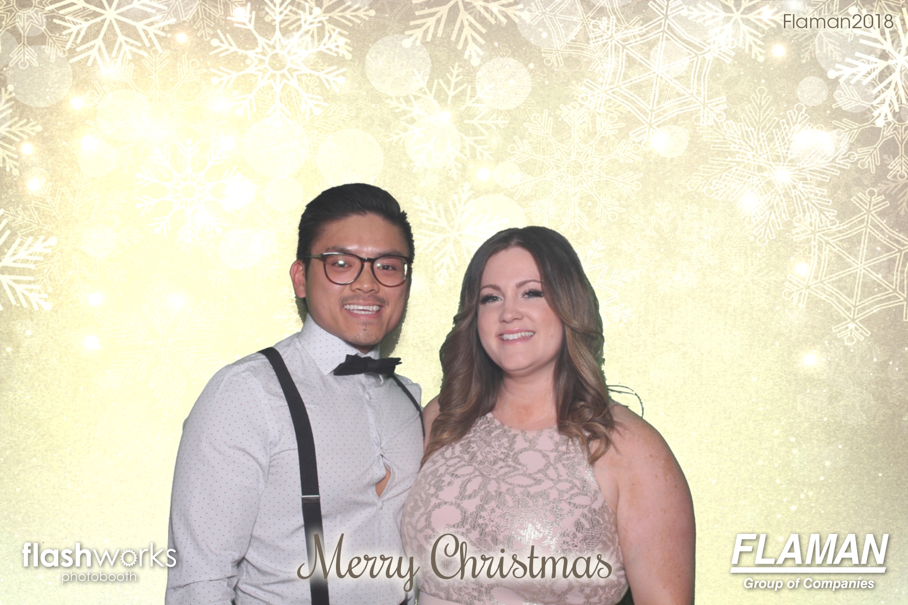 Flaman Christmas Party | View more photos from the event at gallery.flashworksphotobooth.com/u/FlashworksPhotoboothInc/Flaman-Christmas-Party