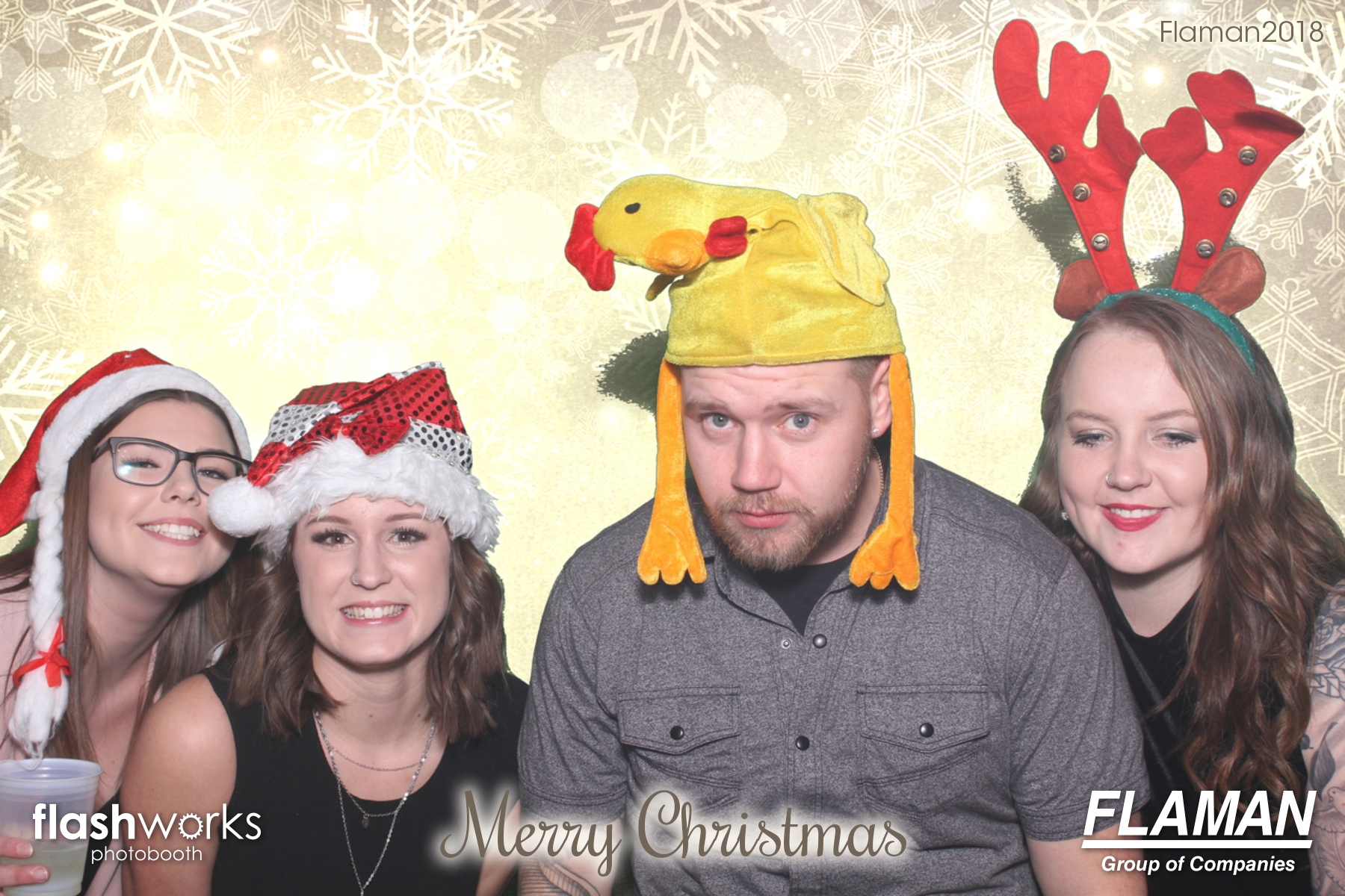 Flaman Christmas Party | View more photos from the event at gallery.flashworksphotobooth.com/u/FlashworksPhotoboothInc/Flaman-Christmas-Party