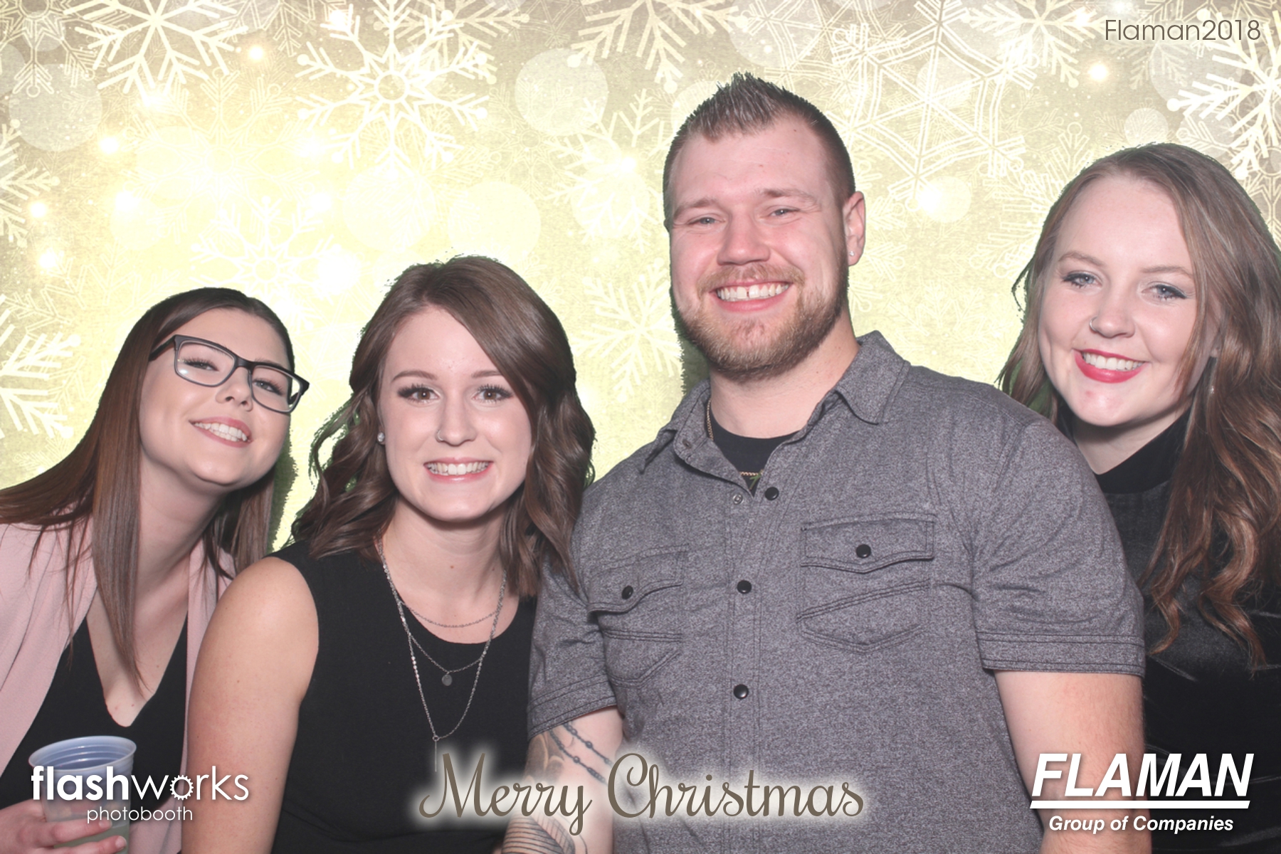 Flaman Christmas Party | View more photos from the event at gallery.flashworksphotobooth.com/u/FlashworksPhotoboothInc/Flaman-Christmas-Party