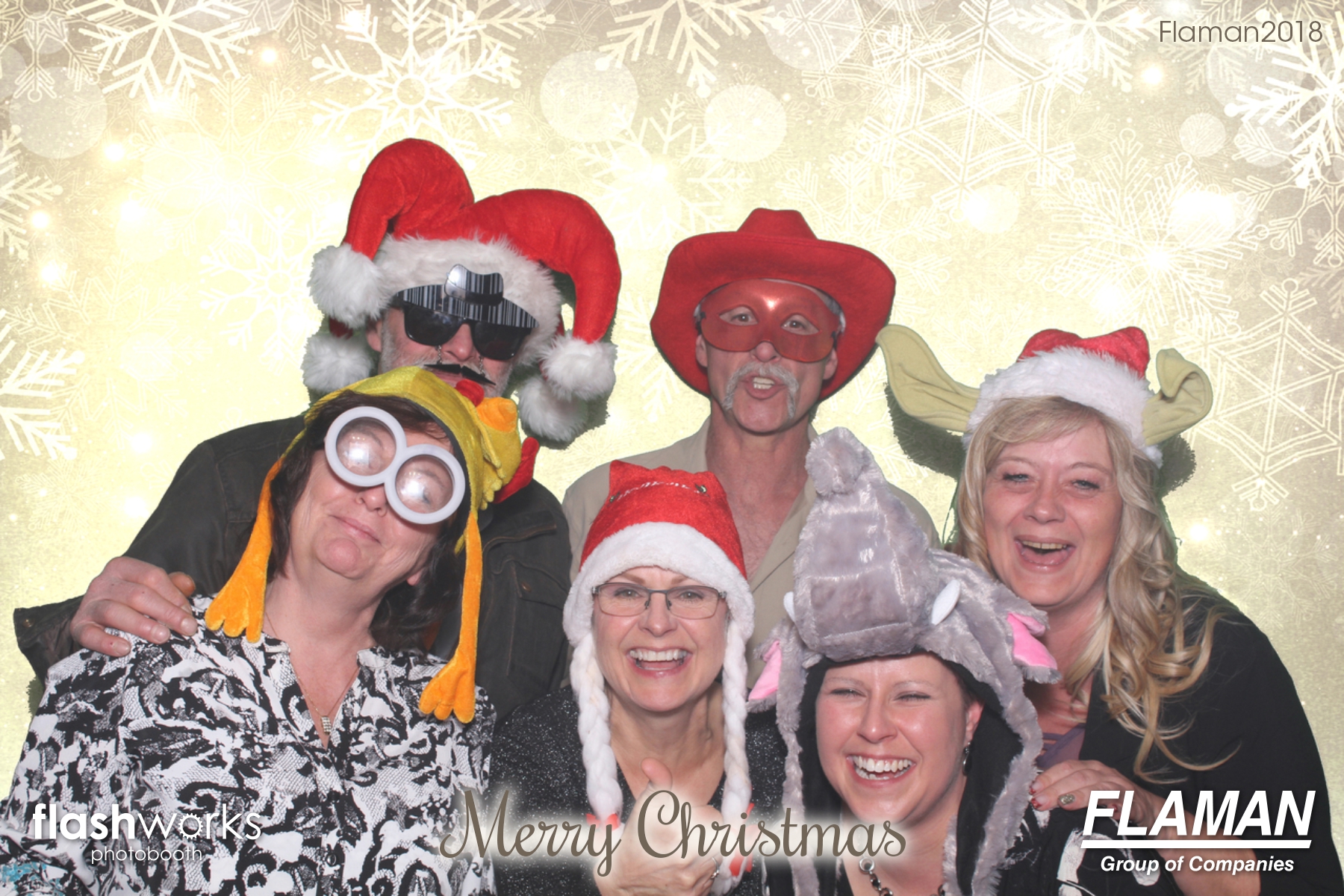 Flaman Christmas Party | View more photos from the event at gallery.flashworksphotobooth.com/u/FlashworksPhotoboothInc/Flaman-Christmas-Party