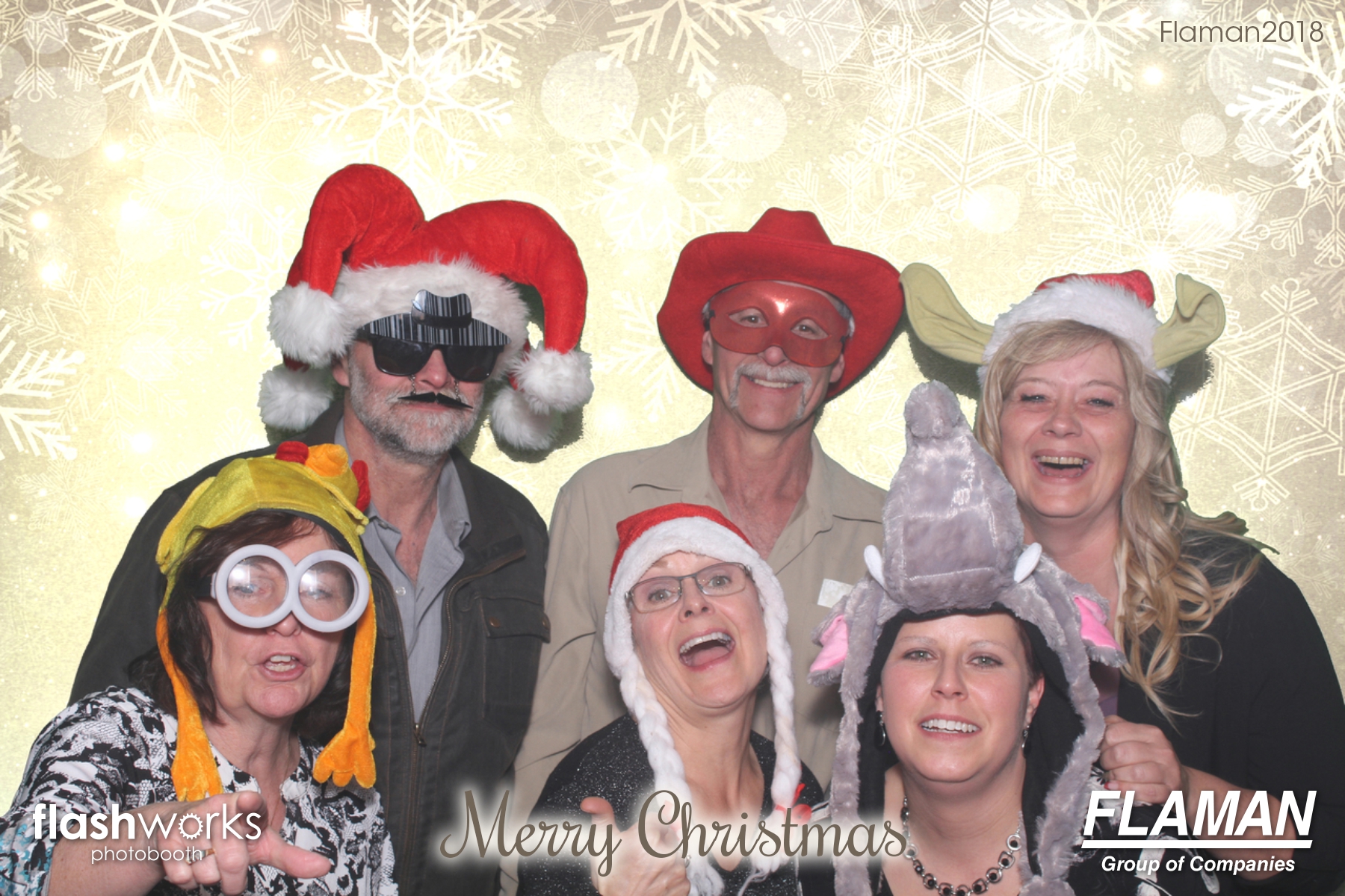 Flaman Christmas Party | View more photos from the event at gallery.flashworksphotobooth.com/u/FlashworksPhotoboothInc/Flaman-Christmas-Party