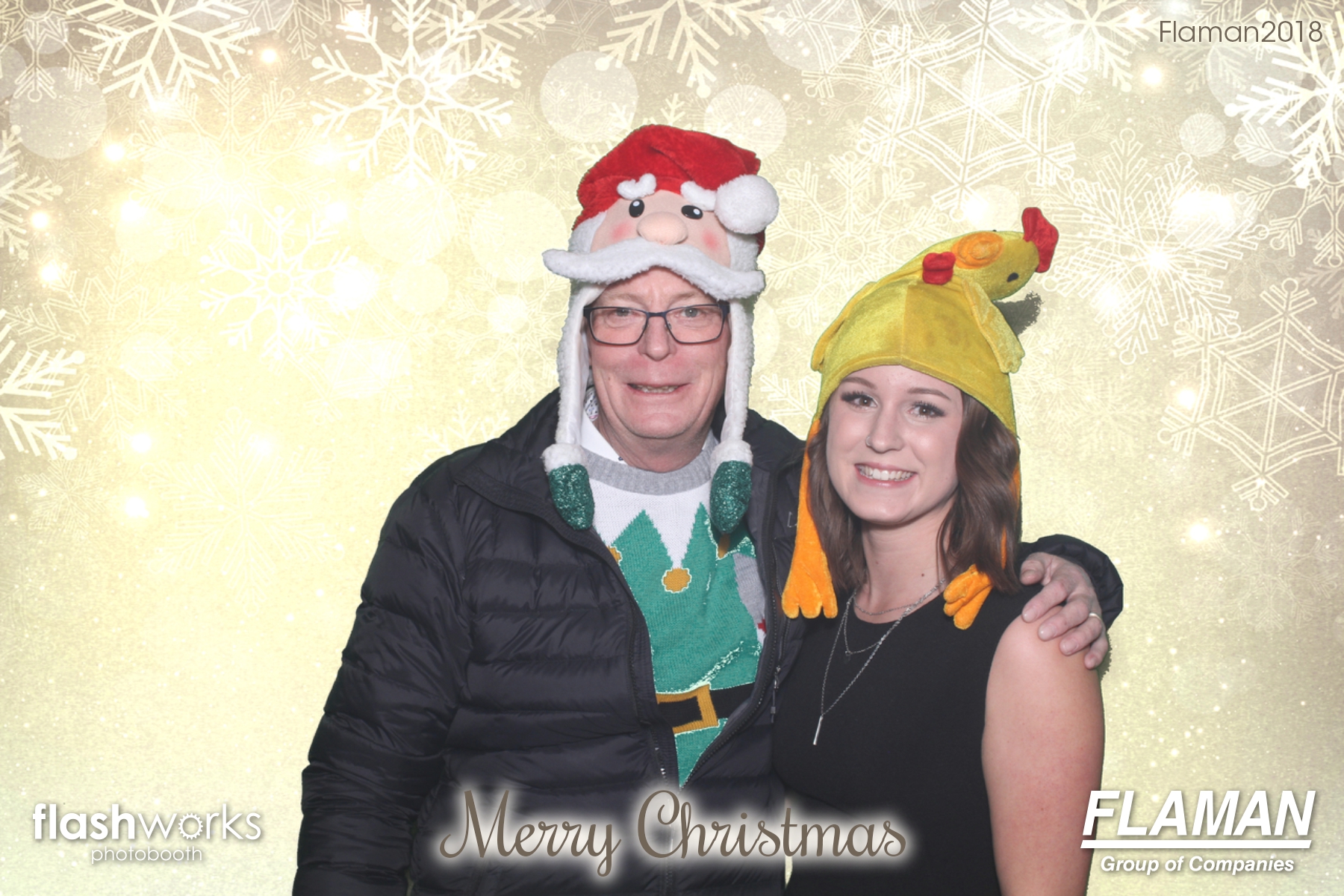 Flaman Christmas Party | View more photos from the event at gallery.flashworksphotobooth.com/u/FlashworksPhotoboothInc/Flaman-Christmas-Party