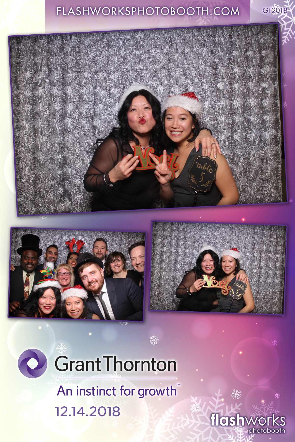 Grant Thornton Christmas Party | View more photos from the event at gallery.flashworksphotobooth.com/u/FlashworksPhotoboothInc/Grant-Thornton-Christmas-Party