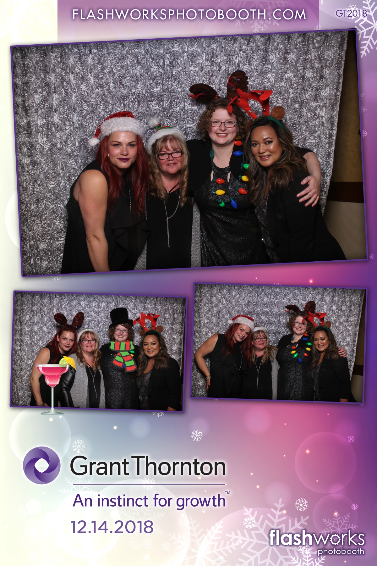Grant Thornton Christmas Party | View more photos from the event at gallery.flashworksphotobooth.com/u/FlashworksPhotoboothInc/Grant-Thornton-Christmas-Party