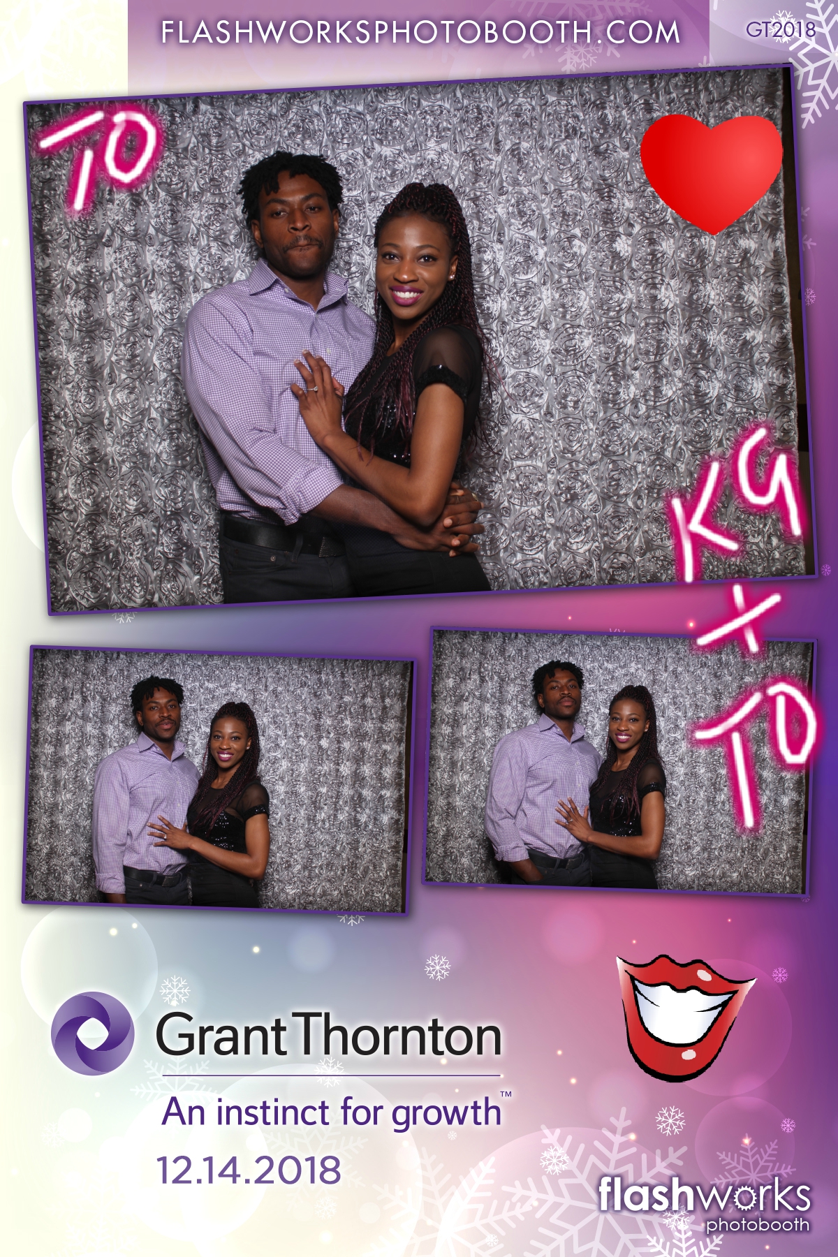 Grant Thornton Christmas Party | View more photos from the event at gallery.flashworksphotobooth.com/u/FlashworksPhotoboothInc/Grant-Thornton-Christmas-Party