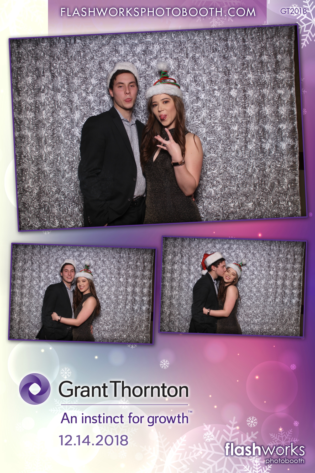 Grant Thornton Christmas Party | View more photos from the event at gallery.flashworksphotobooth.com/u/FlashworksPhotoboothInc/Grant-Thornton-Christmas-Party