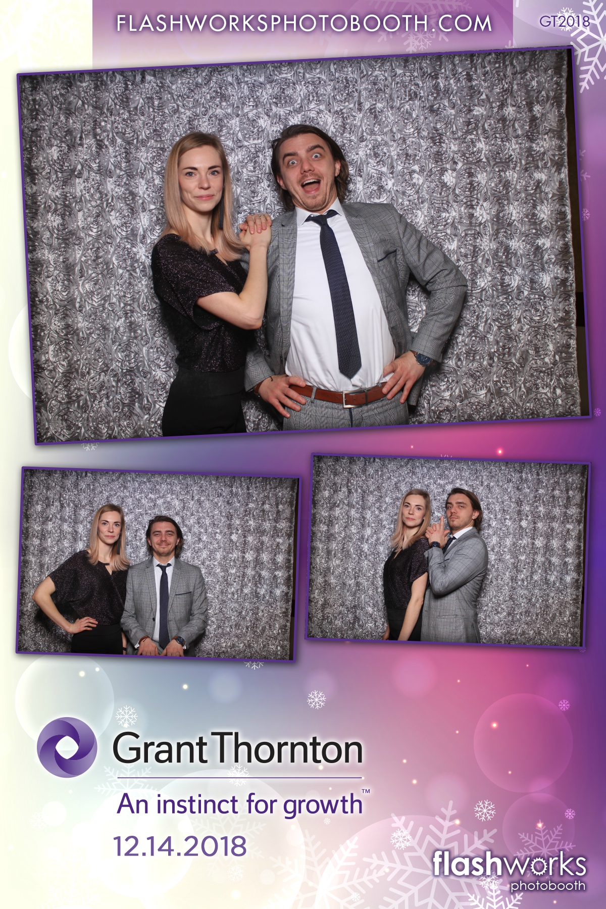 Grant Thornton Christmas Party | View more photos from the event at gallery.flashworksphotobooth.com/u/FlashworksPhotoboothInc/Grant-Thornton-Christmas-Party