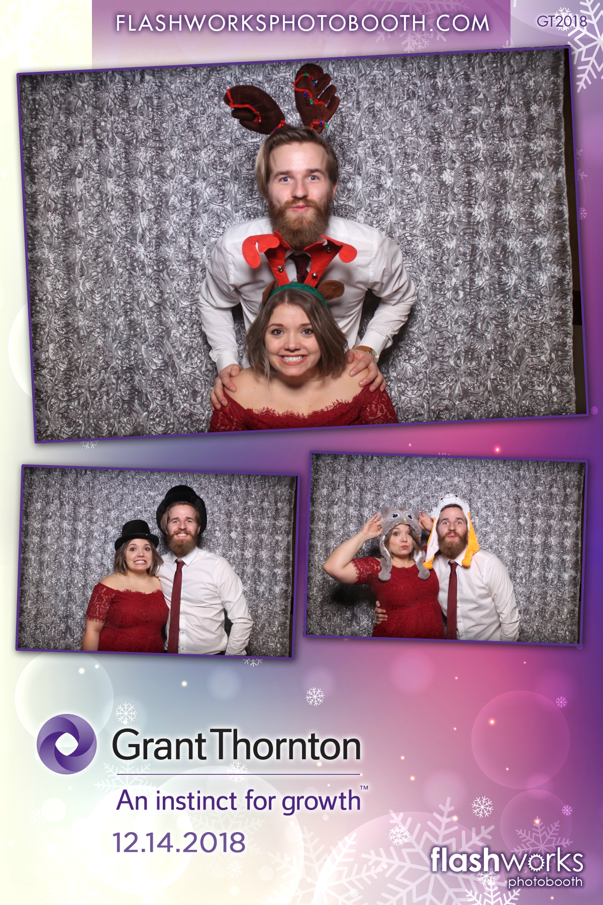 Grant Thornton Christmas Party | View more photos from the event at gallery.flashworksphotobooth.com/u/FlashworksPhotoboothInc/Grant-Thornton-Christmas-Party