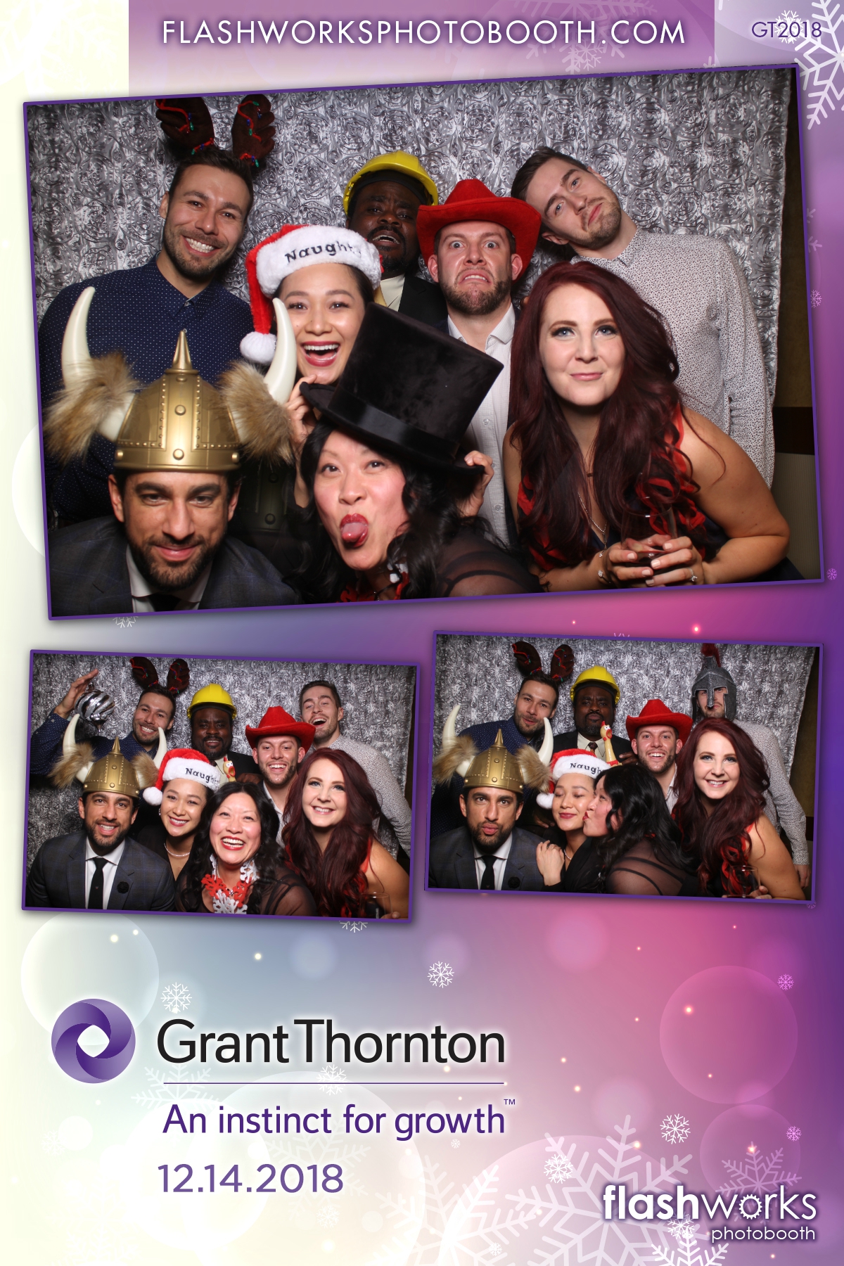 Grant Thornton Christmas Party | View more photos from the event at gallery.flashworksphotobooth.com/u/FlashworksPhotoboothInc/Grant-Thornton-Christmas-Party