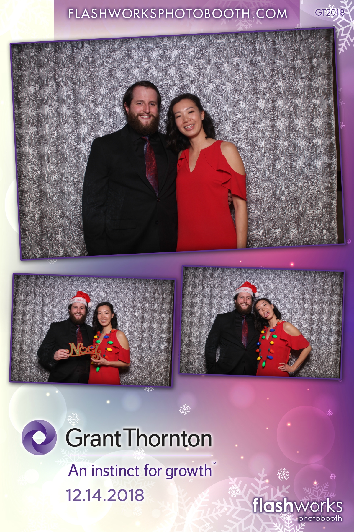 Grant Thornton Christmas Party | View more photos from the event at gallery.flashworksphotobooth.com/u/FlashworksPhotoboothInc/Grant-Thornton-Christmas-Party