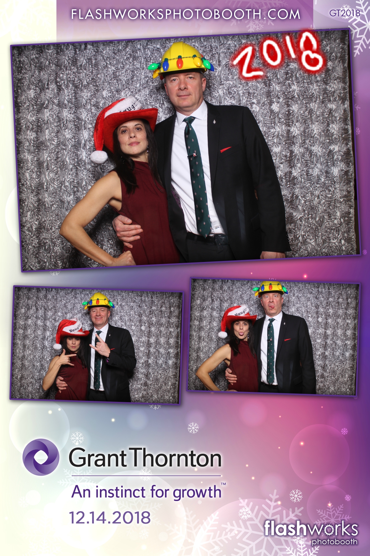 Grant Thornton Christmas Party | View more photos from the event at gallery.flashworksphotobooth.com/u/FlashworksPhotoboothInc/Grant-Thornton-Christmas-Party