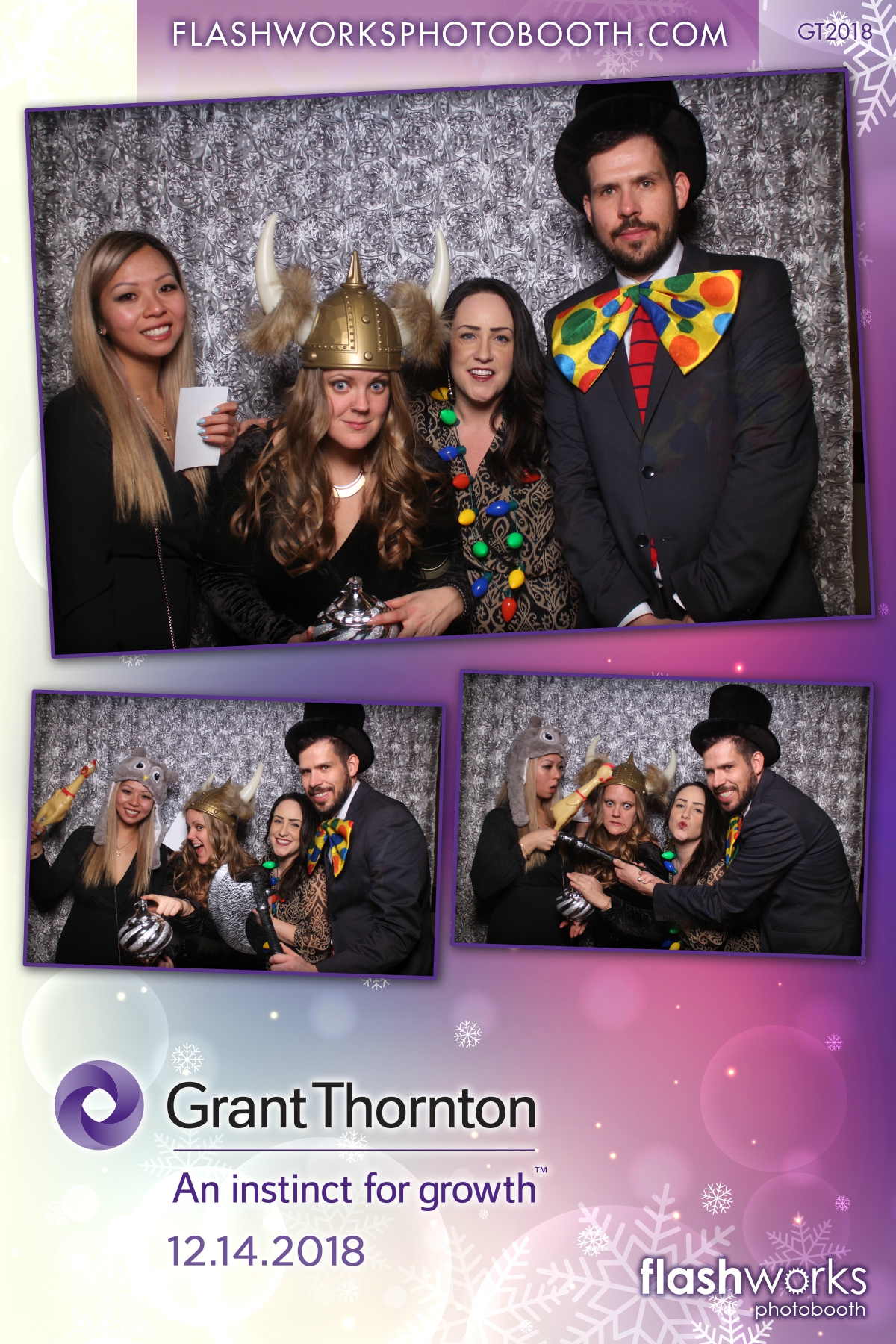 Grant Thornton Christmas Party | View more photos from the event at gallery.flashworksphotobooth.com/u/FlashworksPhotoboothInc/Grant-Thornton-Christmas-Party